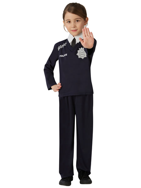 Kids Police Officer Costume
