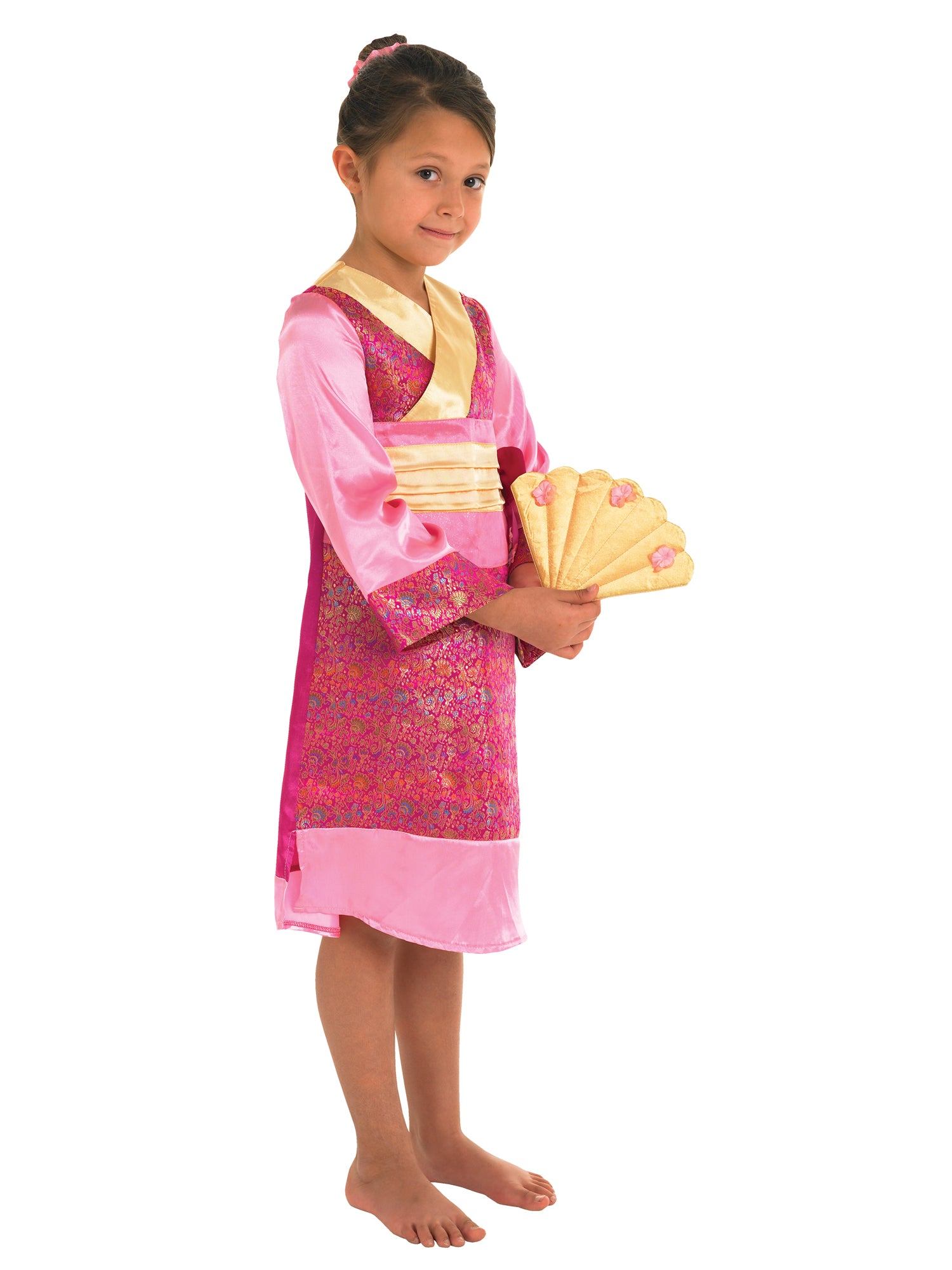 Princess, Pink, Generic, Kids Costumes, L, Front