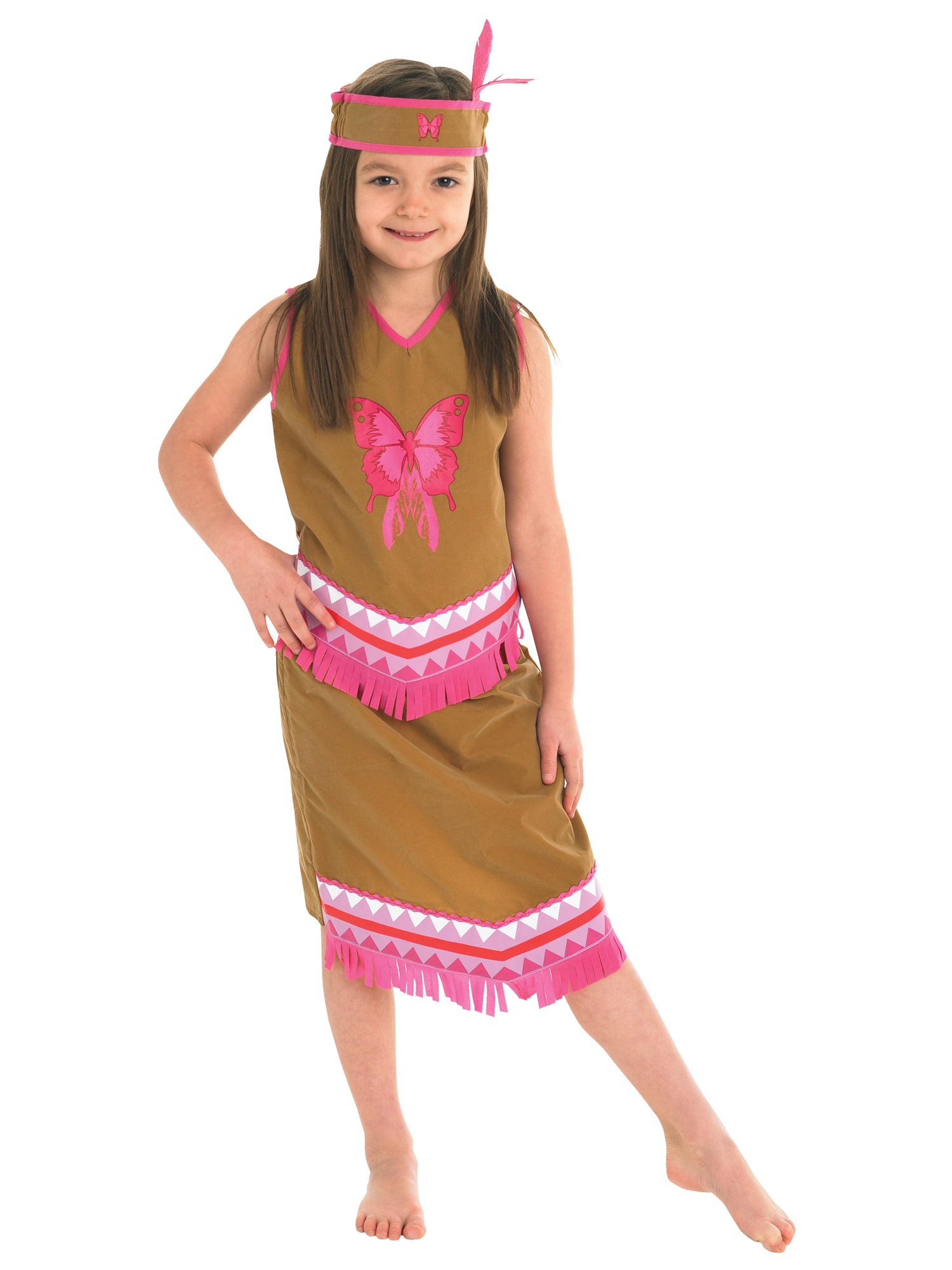 Indian, Multi, Generic, Kids Costumes, , Front