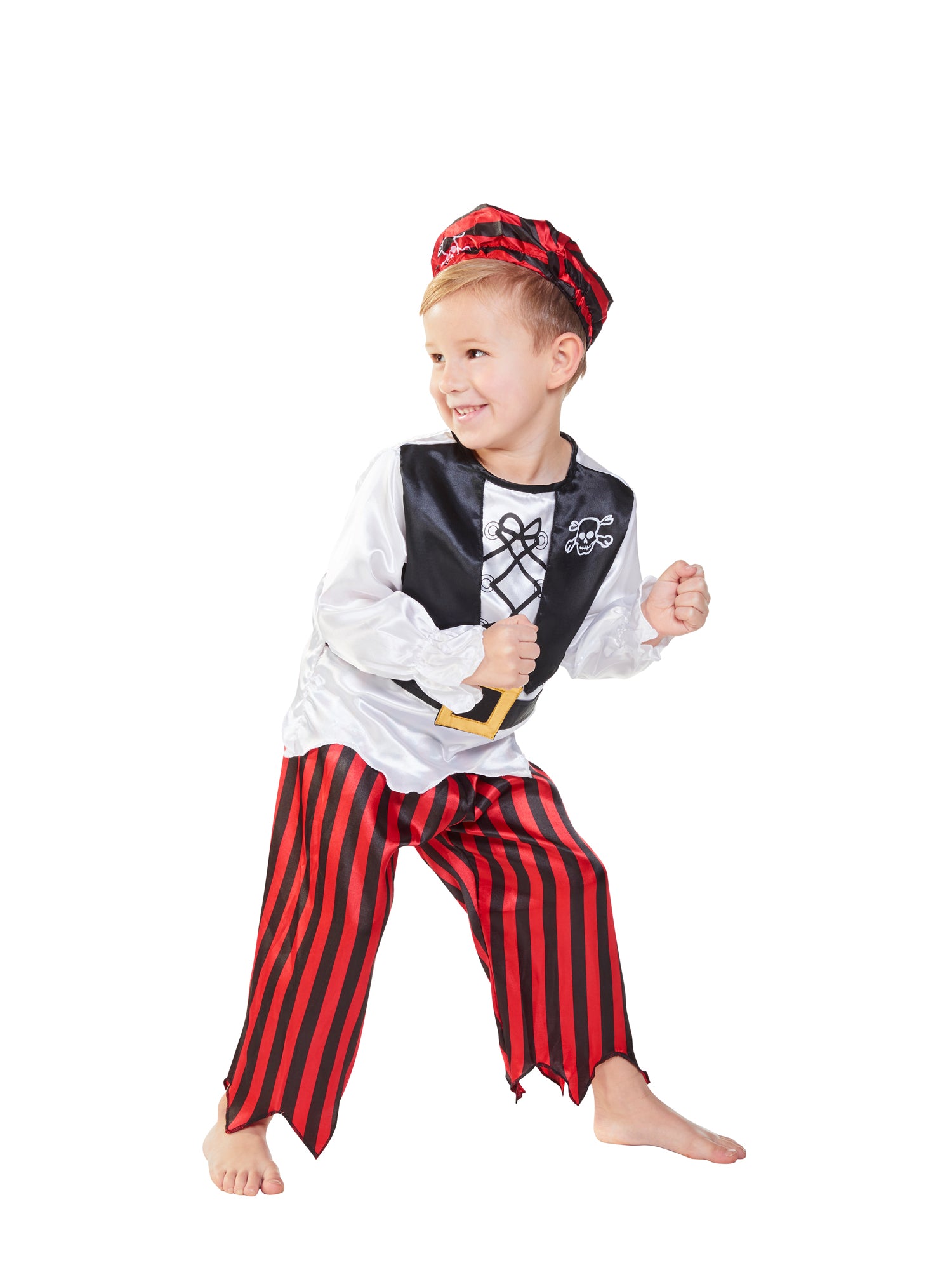 Pirate, Multi, Generic, Kids Costumes, Small, Side