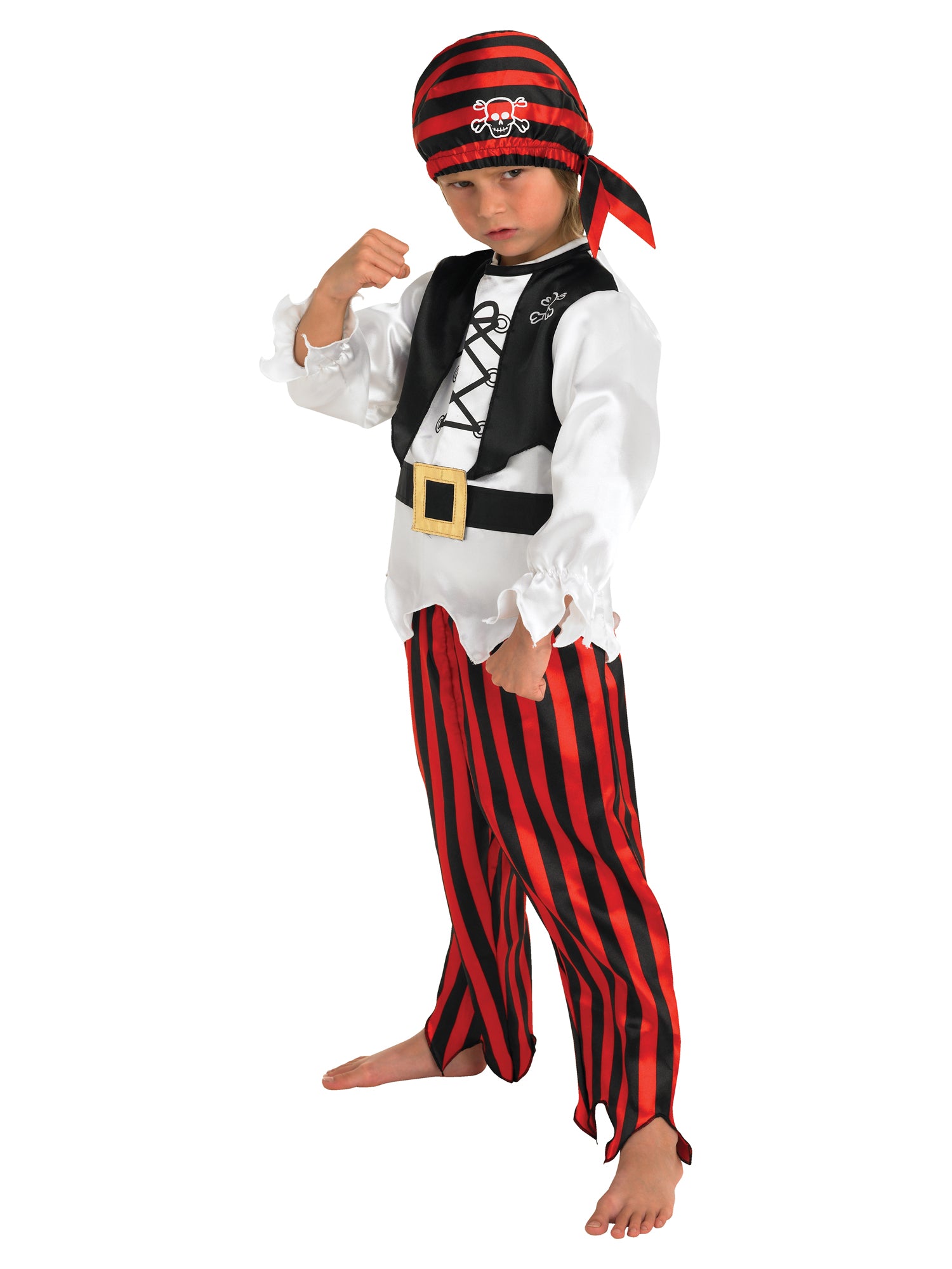 Pirate, Multi, Generic, Kids Costumes, Small, Other