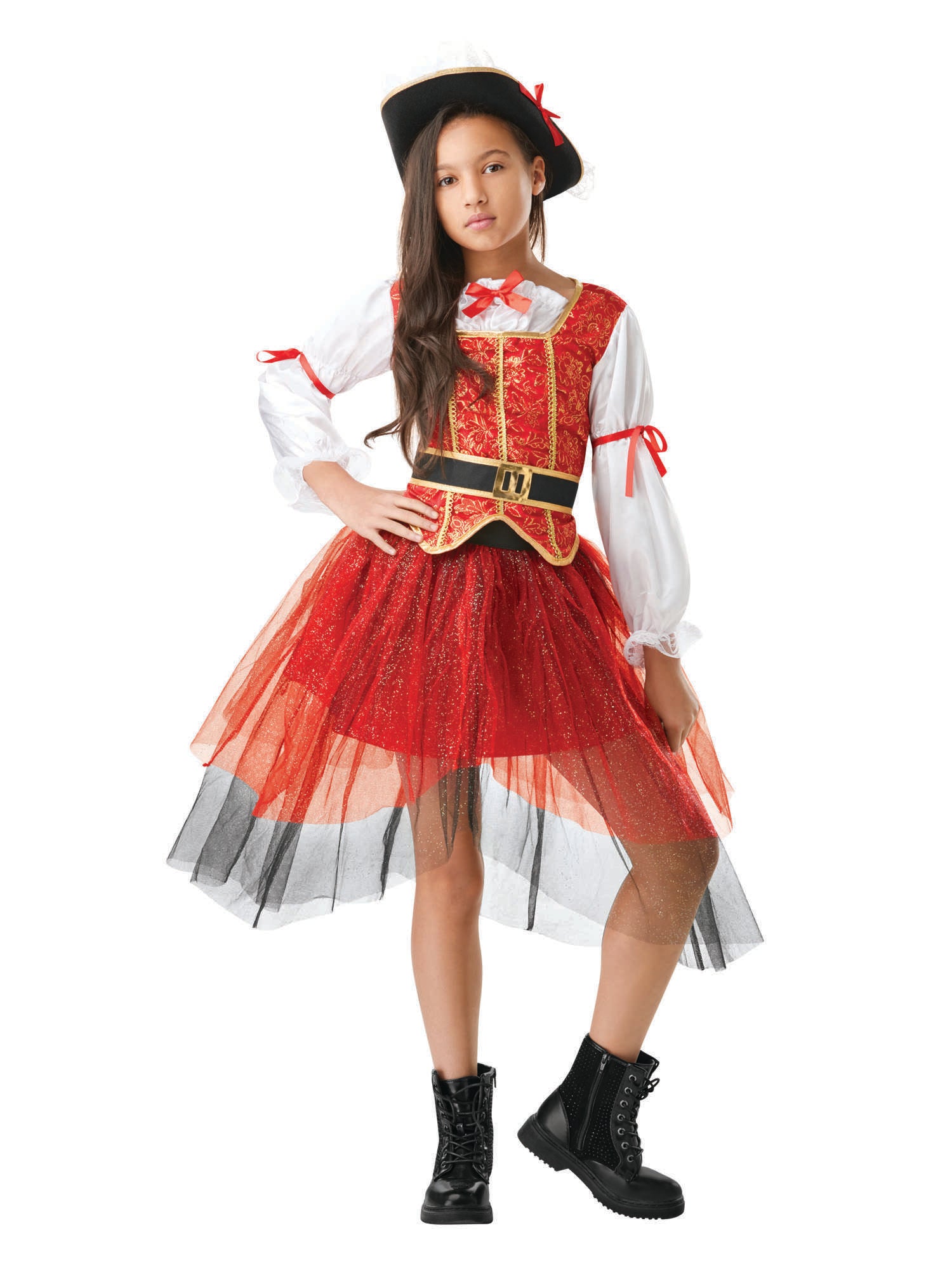Pirate, Multi, Generic, Kids Costumes, Medium, Front