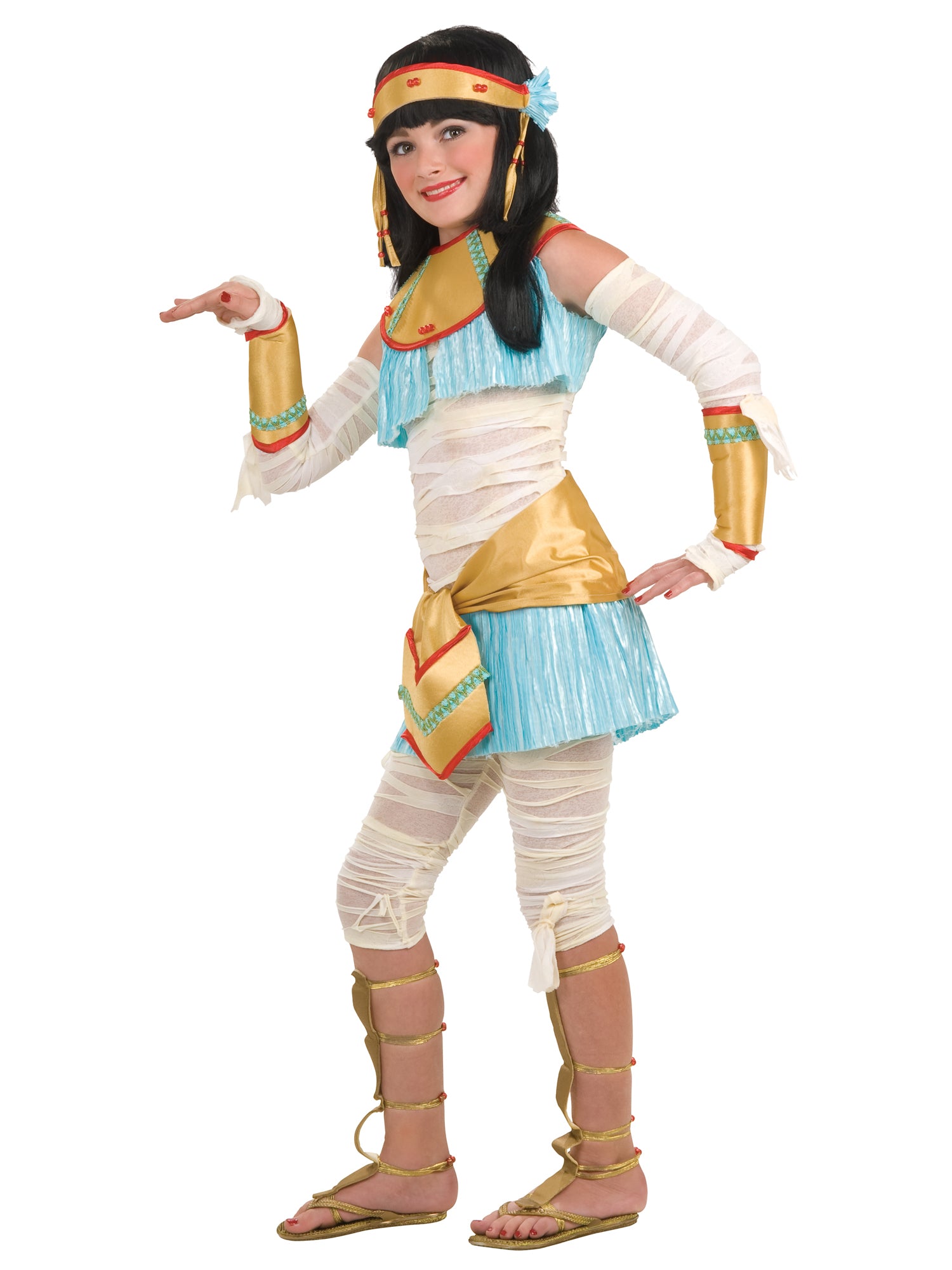 Egyptian, Multi, Forum, Kids Costumes, Small, Front