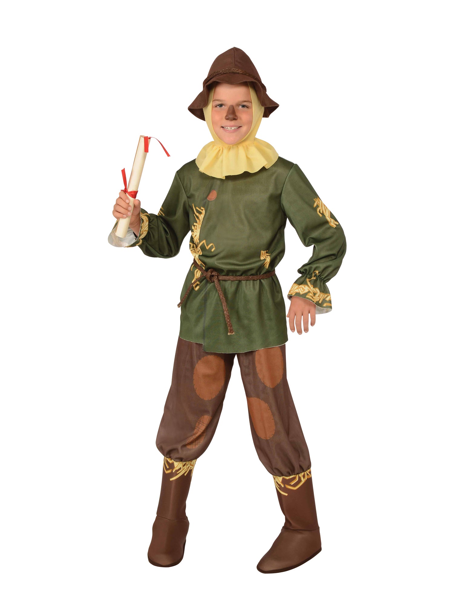 Scarecrow, Multi, Wizard Of Oz, Kids Costumes, Small, Front