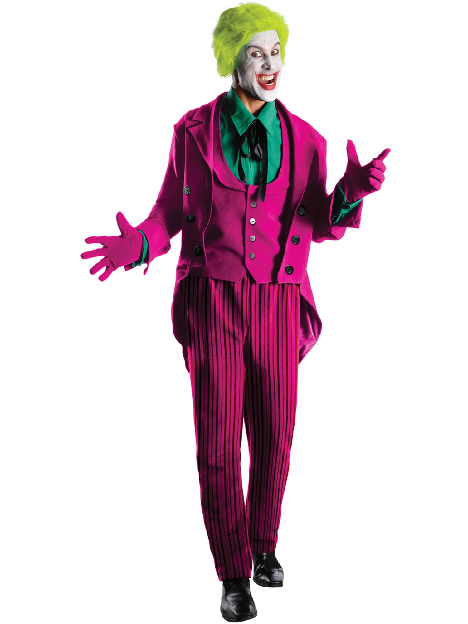 The Joker, 1966, 1966 Batman, 1966, Multi, DC, Adult Costume, Extra Large, Front