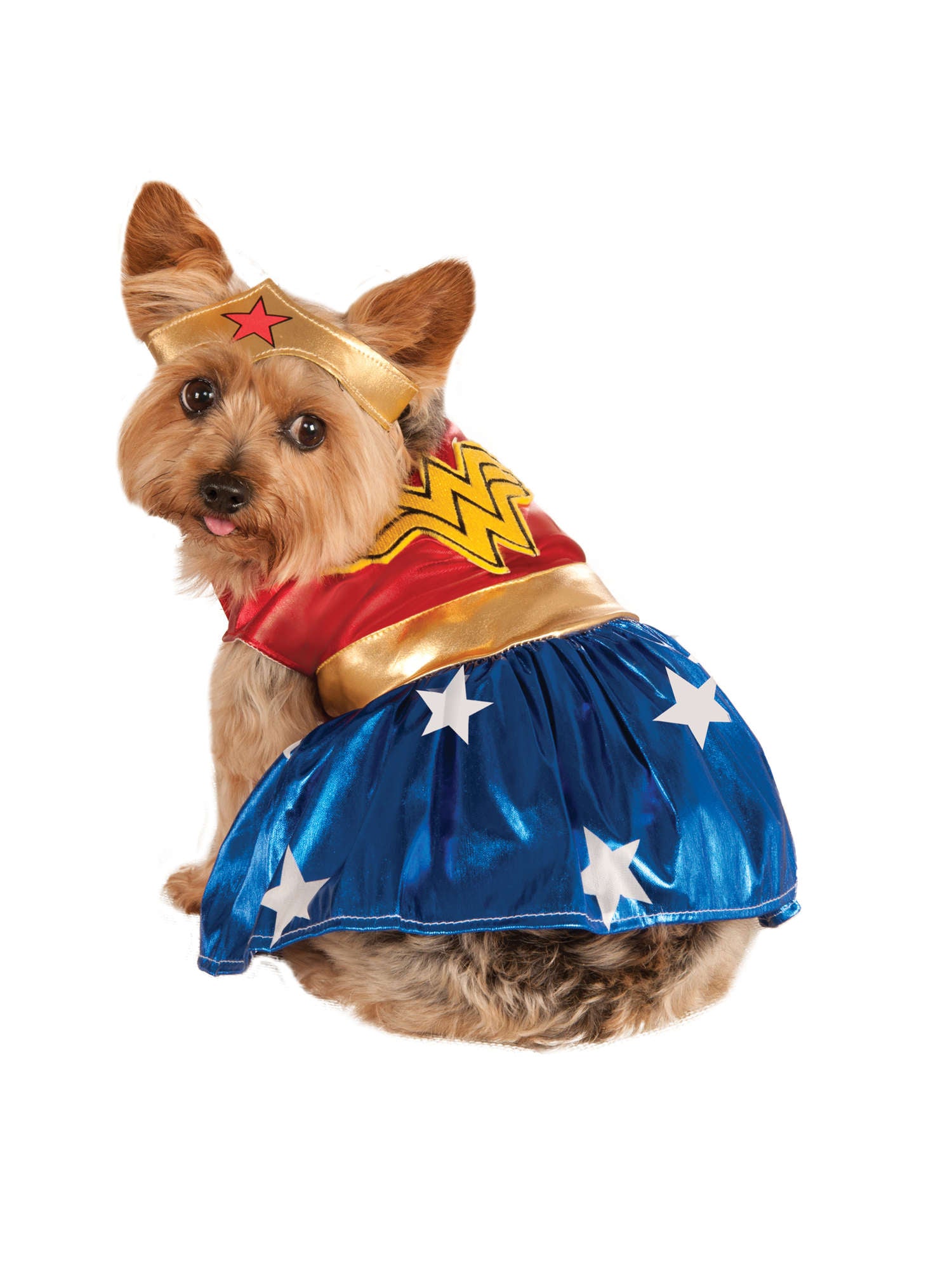 Wonder Woman, Multi, DC, Pet Costume, Small, Front