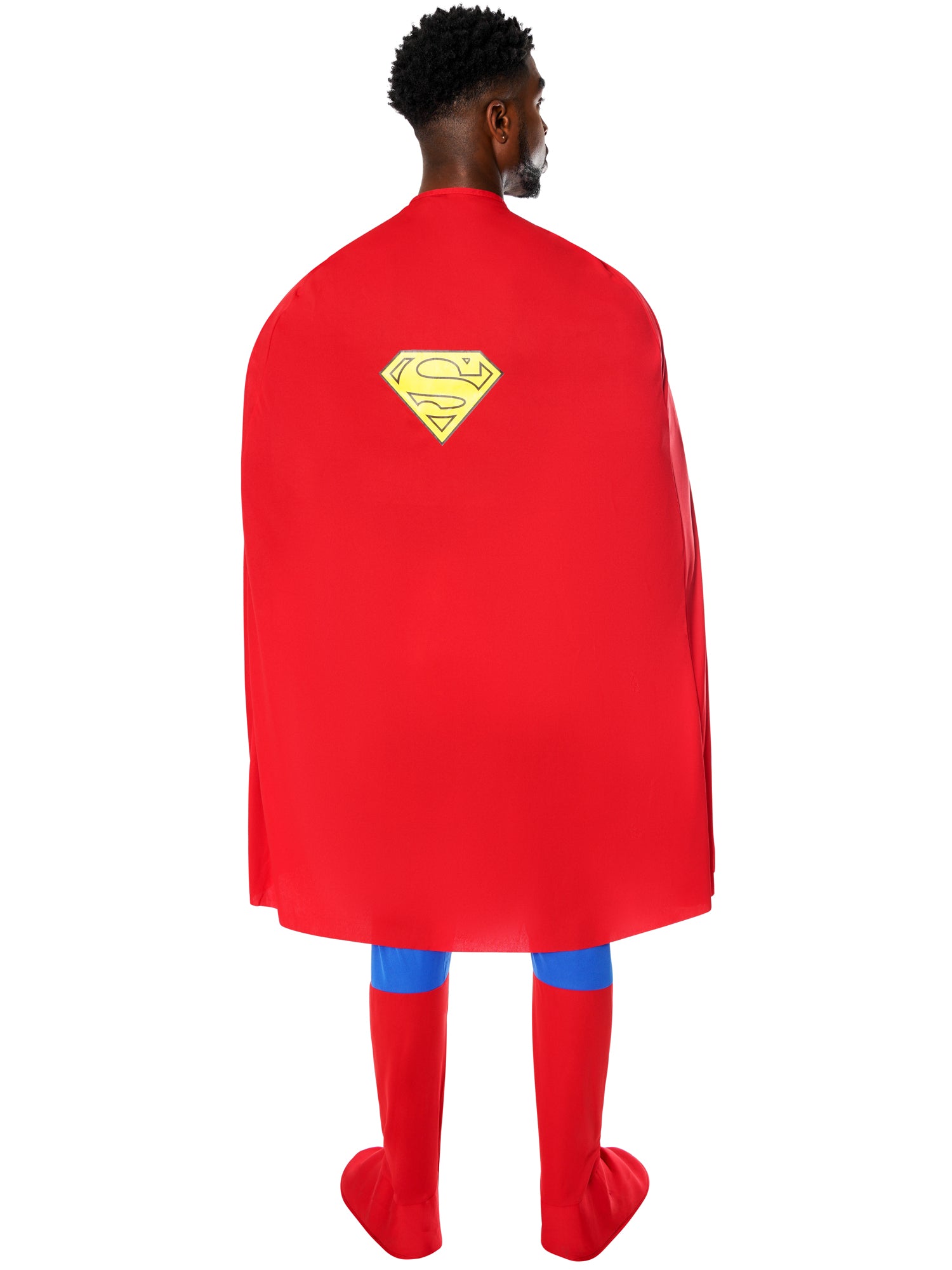 Superman, Multi, WB DC Comics, Adult Costume, Large, Back