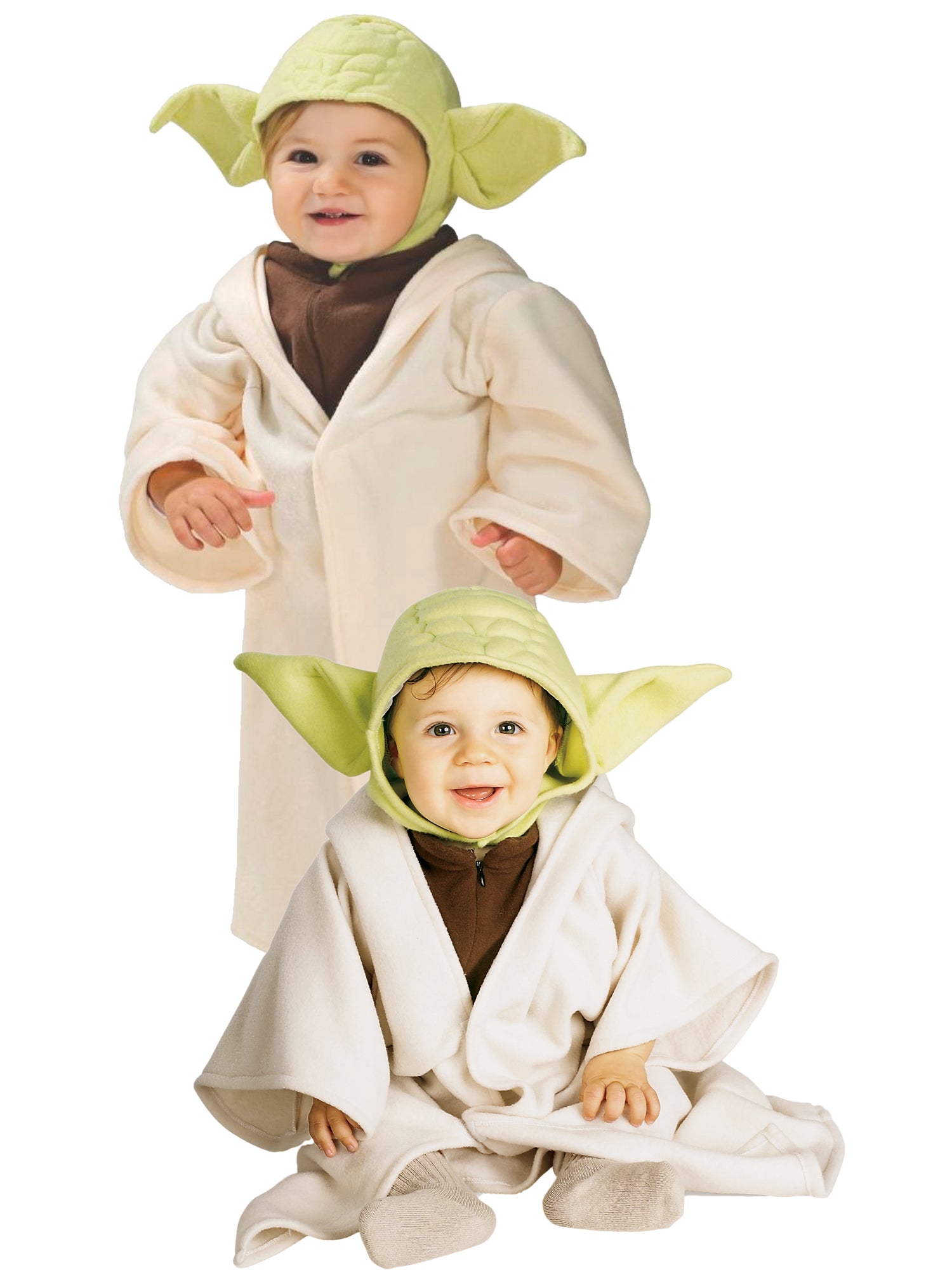 Yoda, Multi, Star Wars, Kids Costumes, Infant, Front