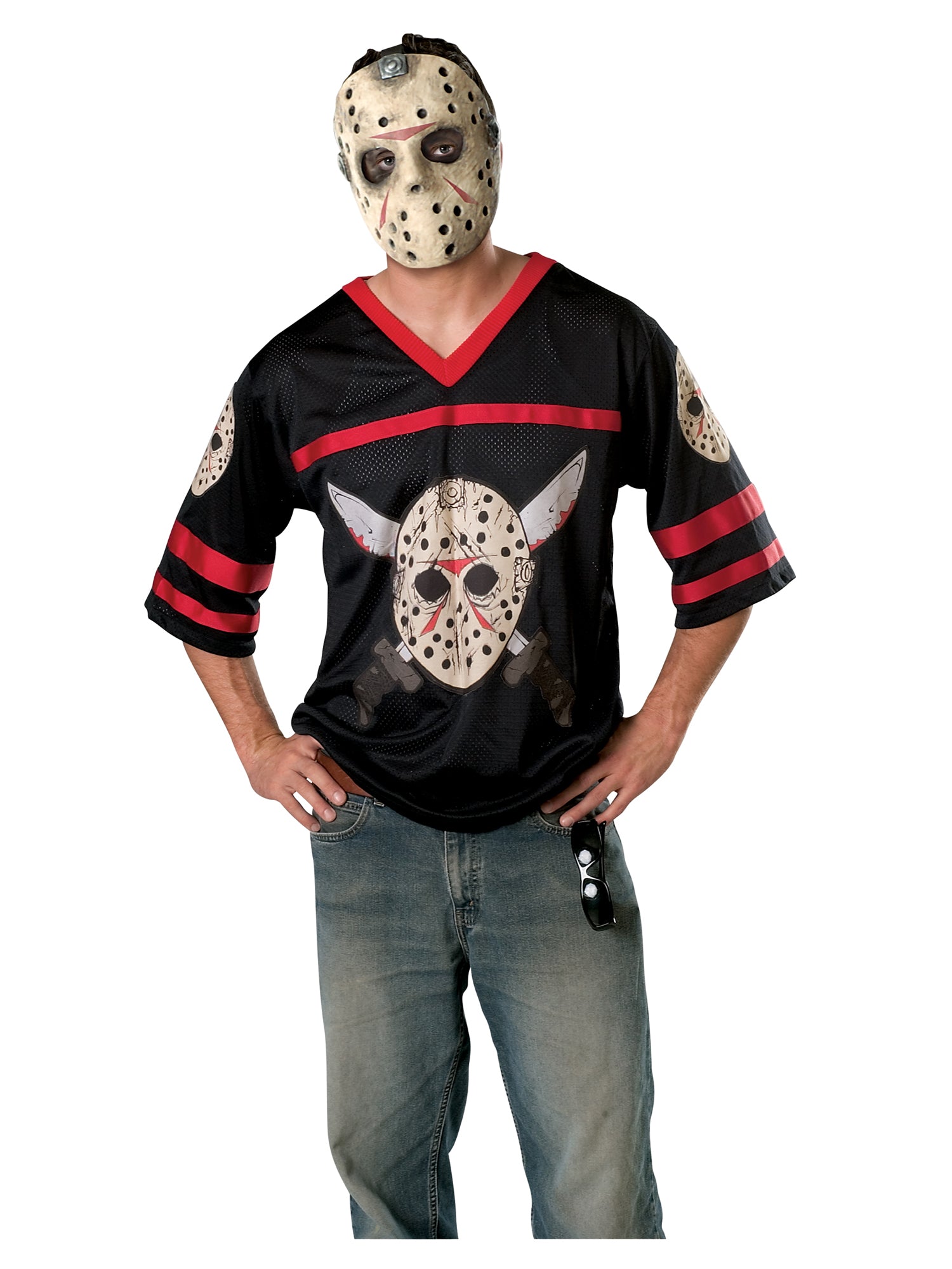 Jason Voorhees, Multi, Friday the 13th, Adult Costume, Standard, Front