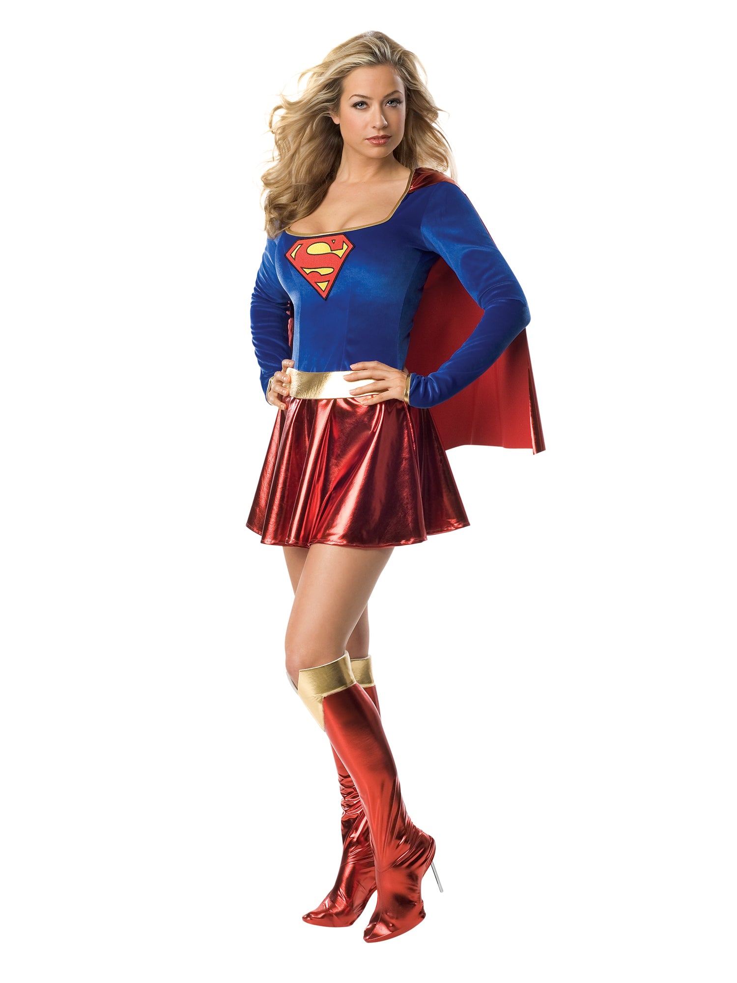 Supergirl, Superman, Multi, DC, Adult Costume, Extra Small, Front