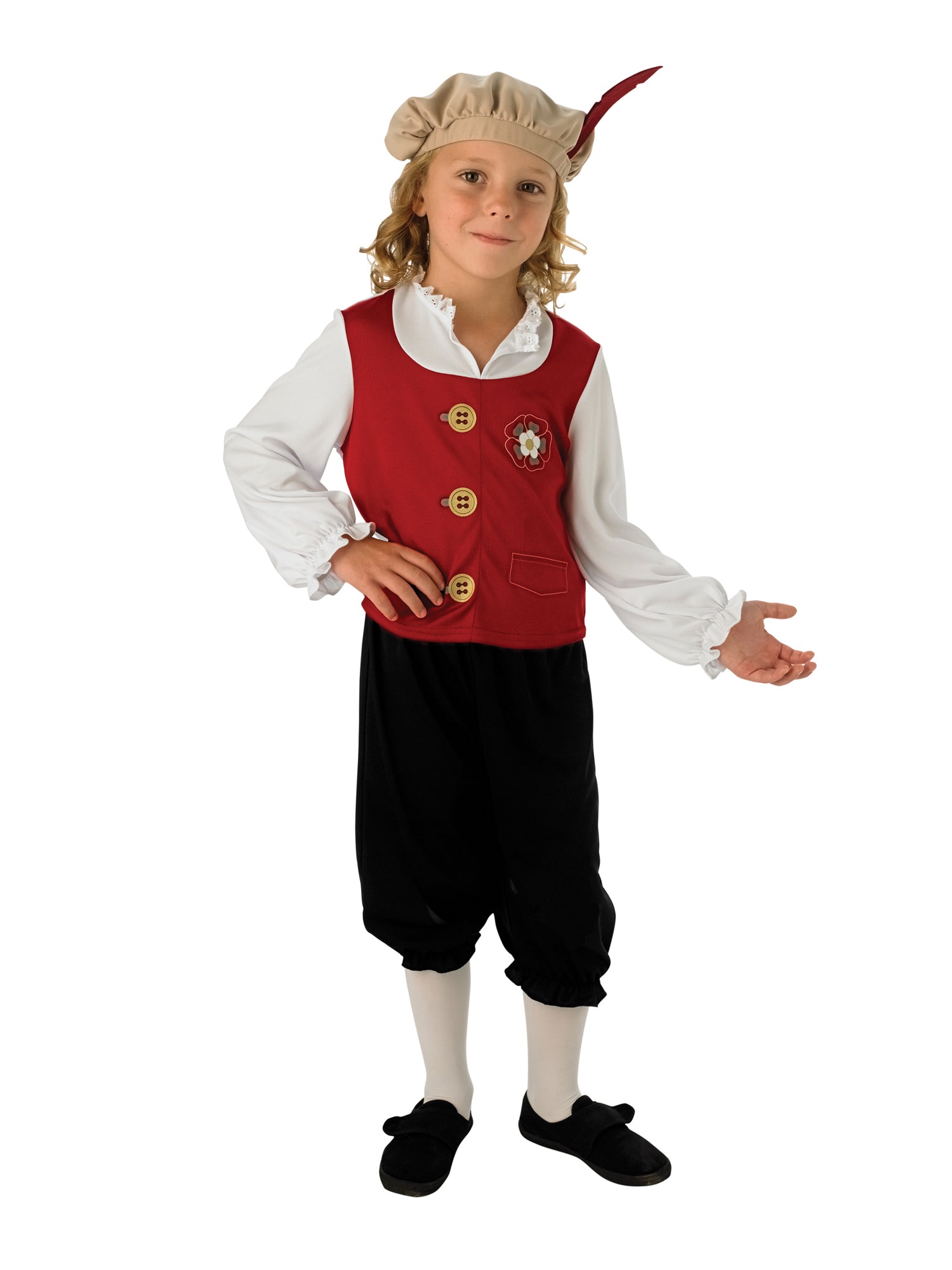 Tudor, Multi, Generic, Kids Costumes, L, Back