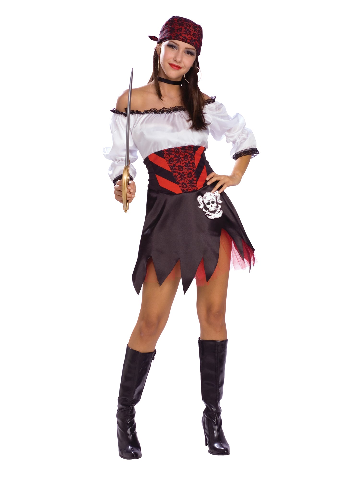 Pirate, Multi, Generic, Adult Costume, Standard, Front