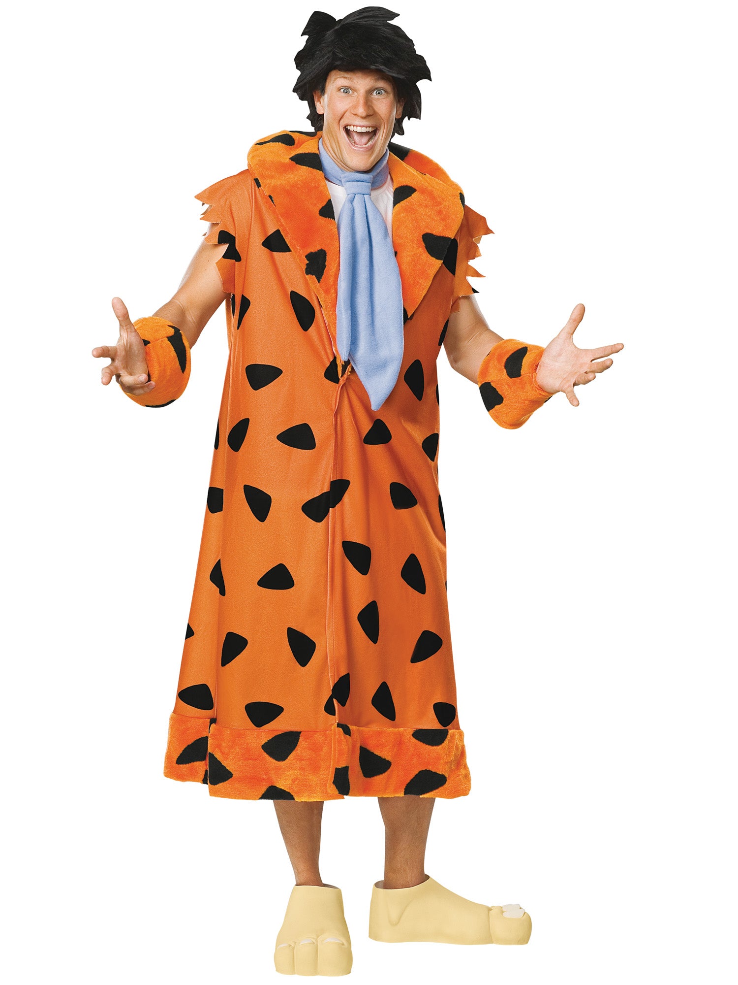 Fred Flintstone, Multi, WB Animation, Adult Costume, Extra Large, Front