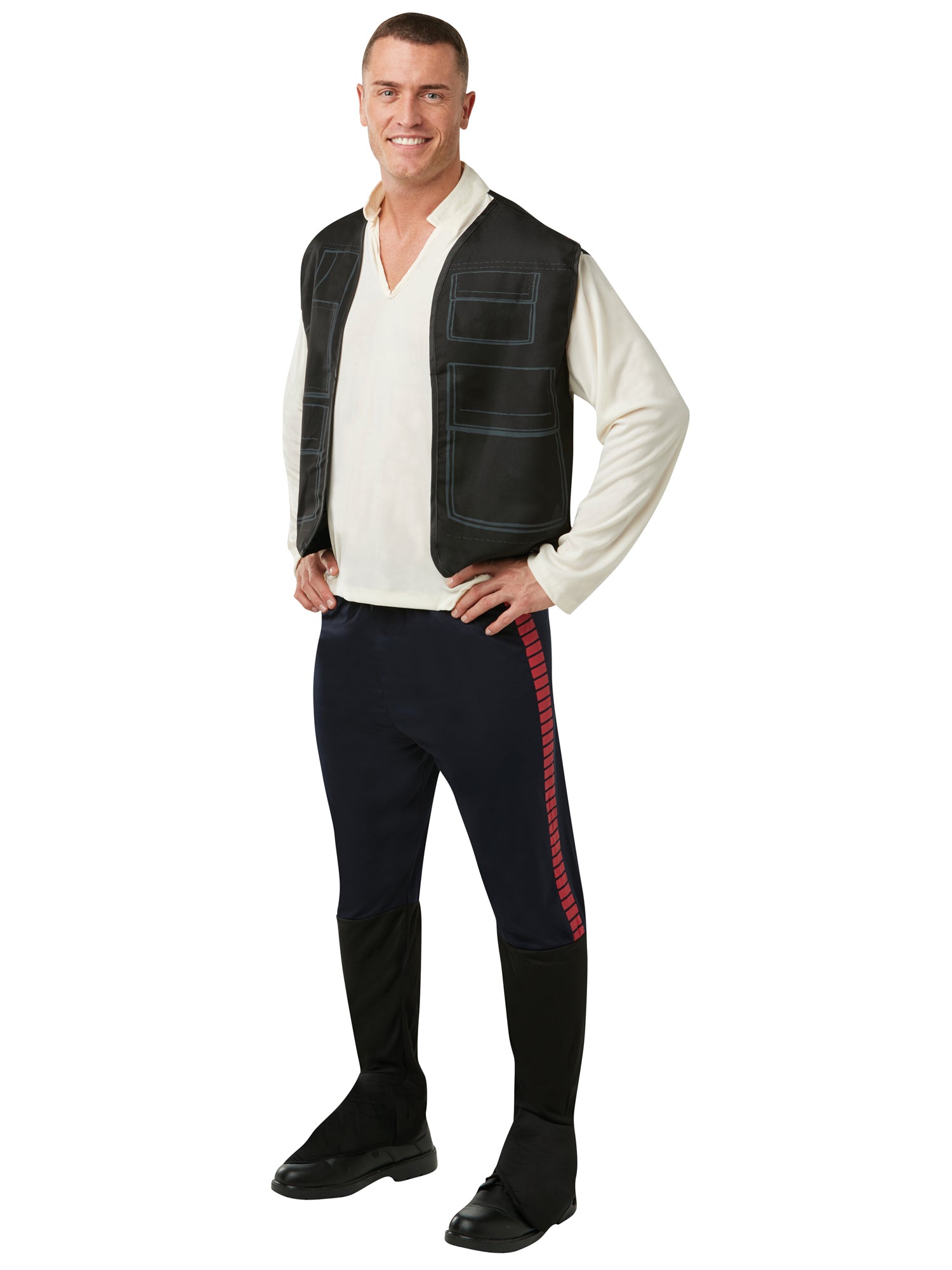 Han Solo, A New Hope, Episode IV, A New Hope, Multi, Star Wars, Adult Costume, Standard, Front