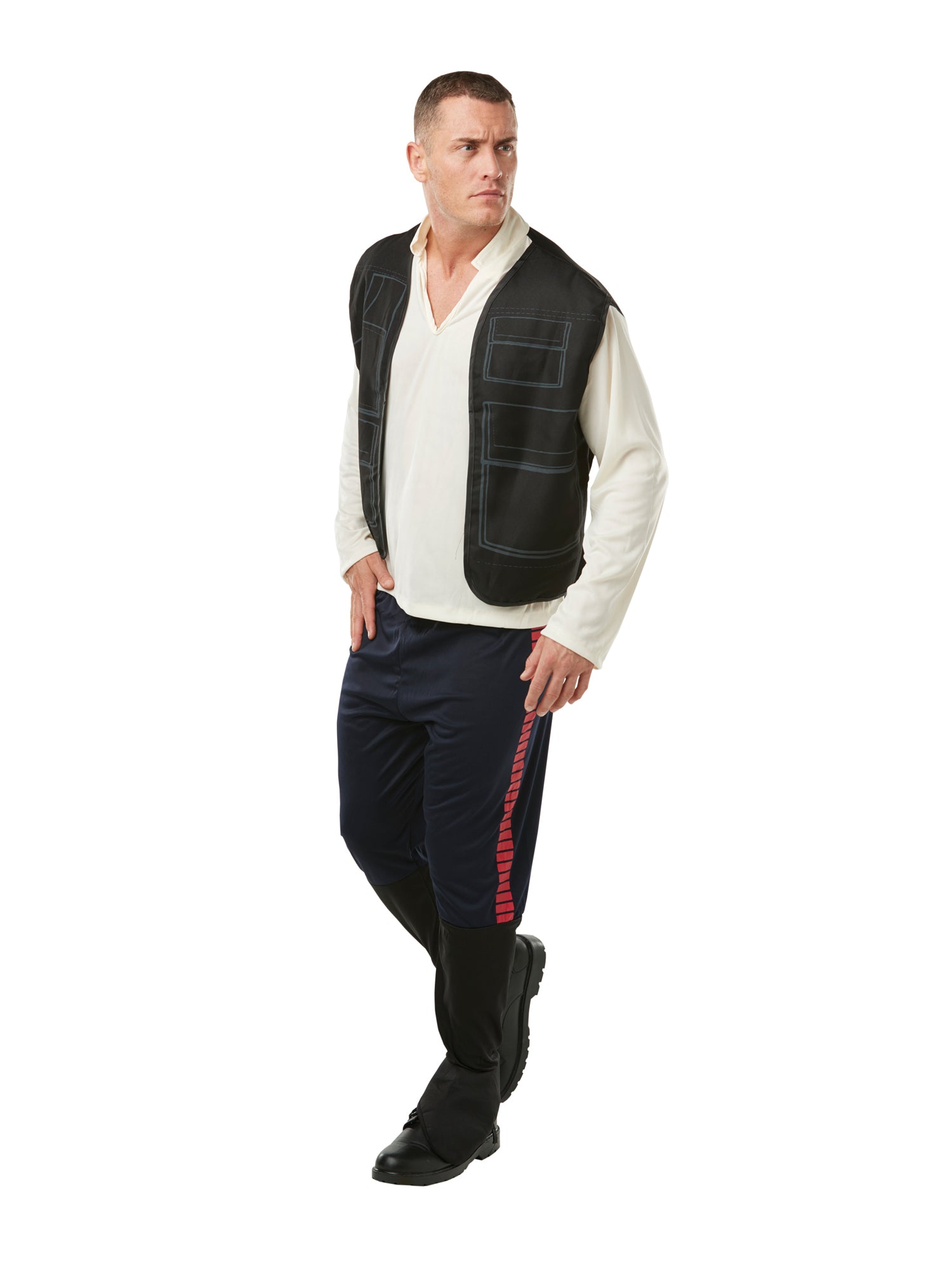 Han Solo, A New Hope, Episode IV, A New Hope, Multi, Star Wars, Adult Costume, Standard, Back
