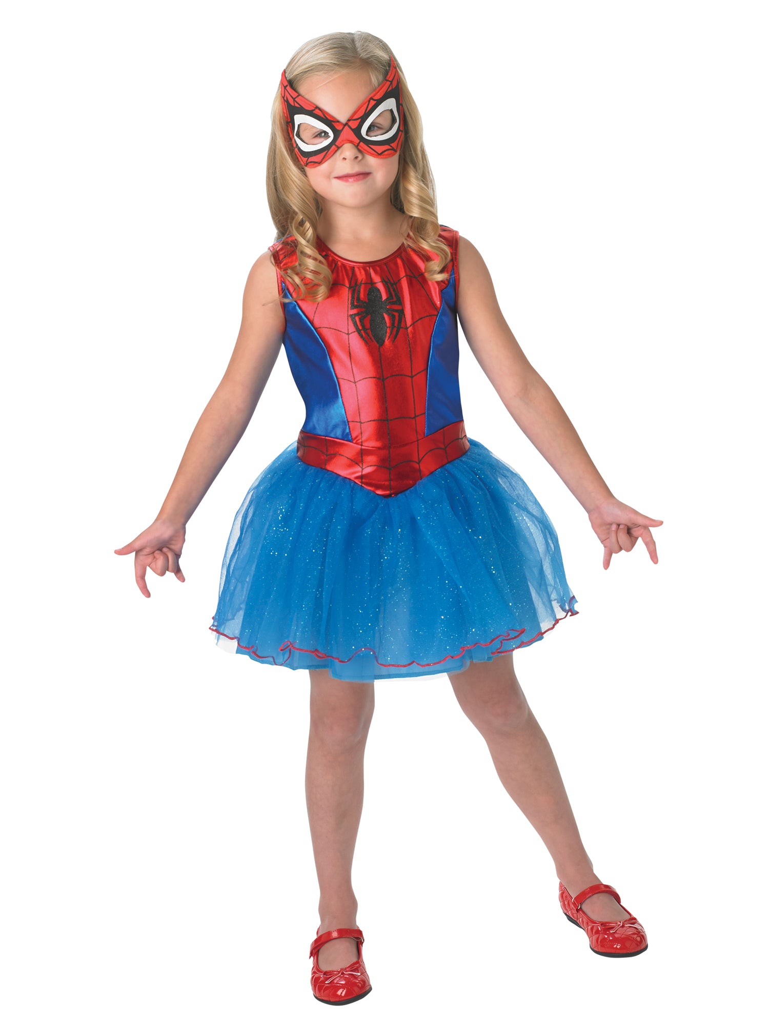 Spider-Girl, Spider-Man, Multi, Marvel, Kids Costumes, Medium, Front