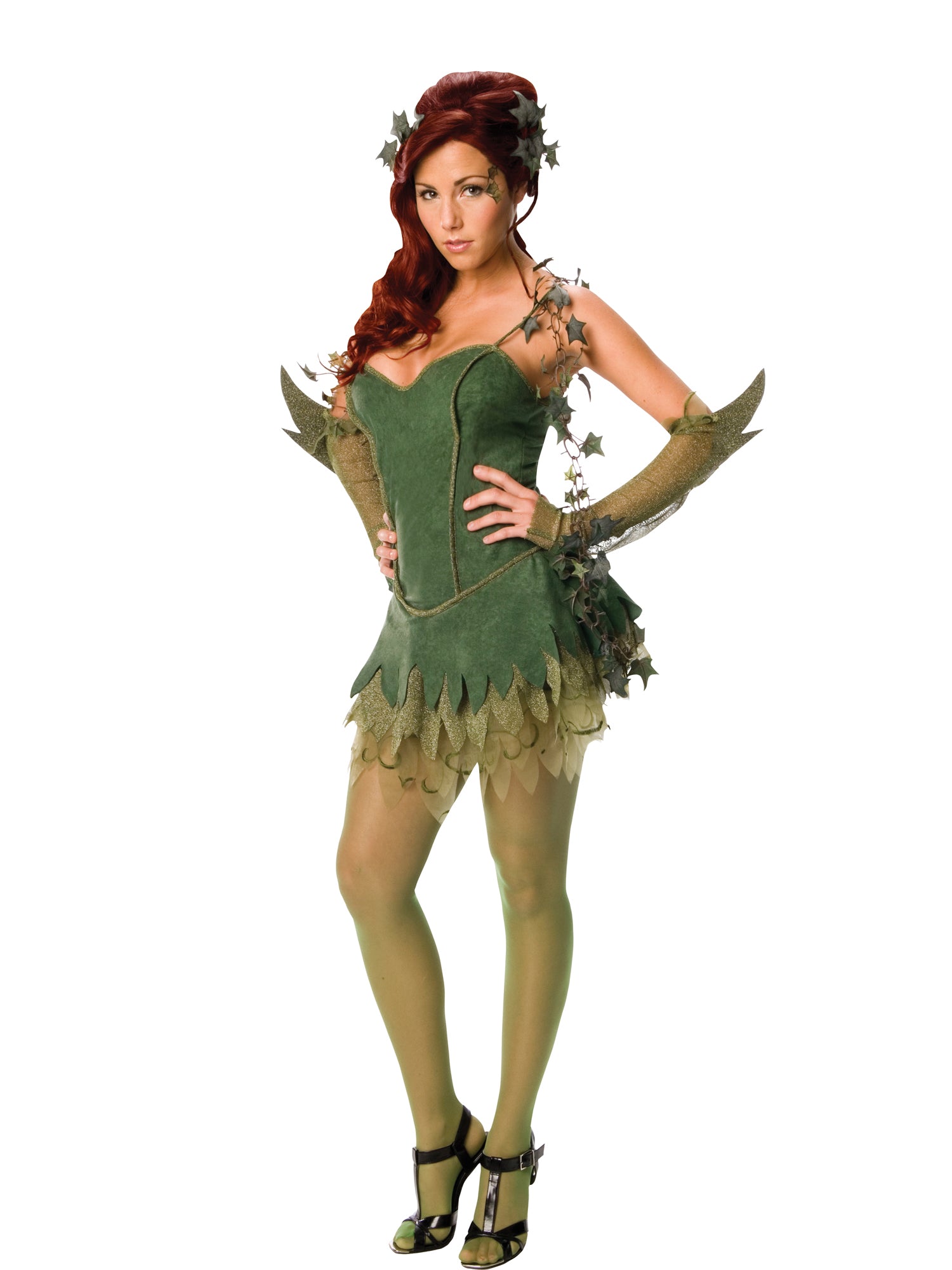 Poison Ivy, Batman, Multi, DC, Adult Costume, Extra Small, Front