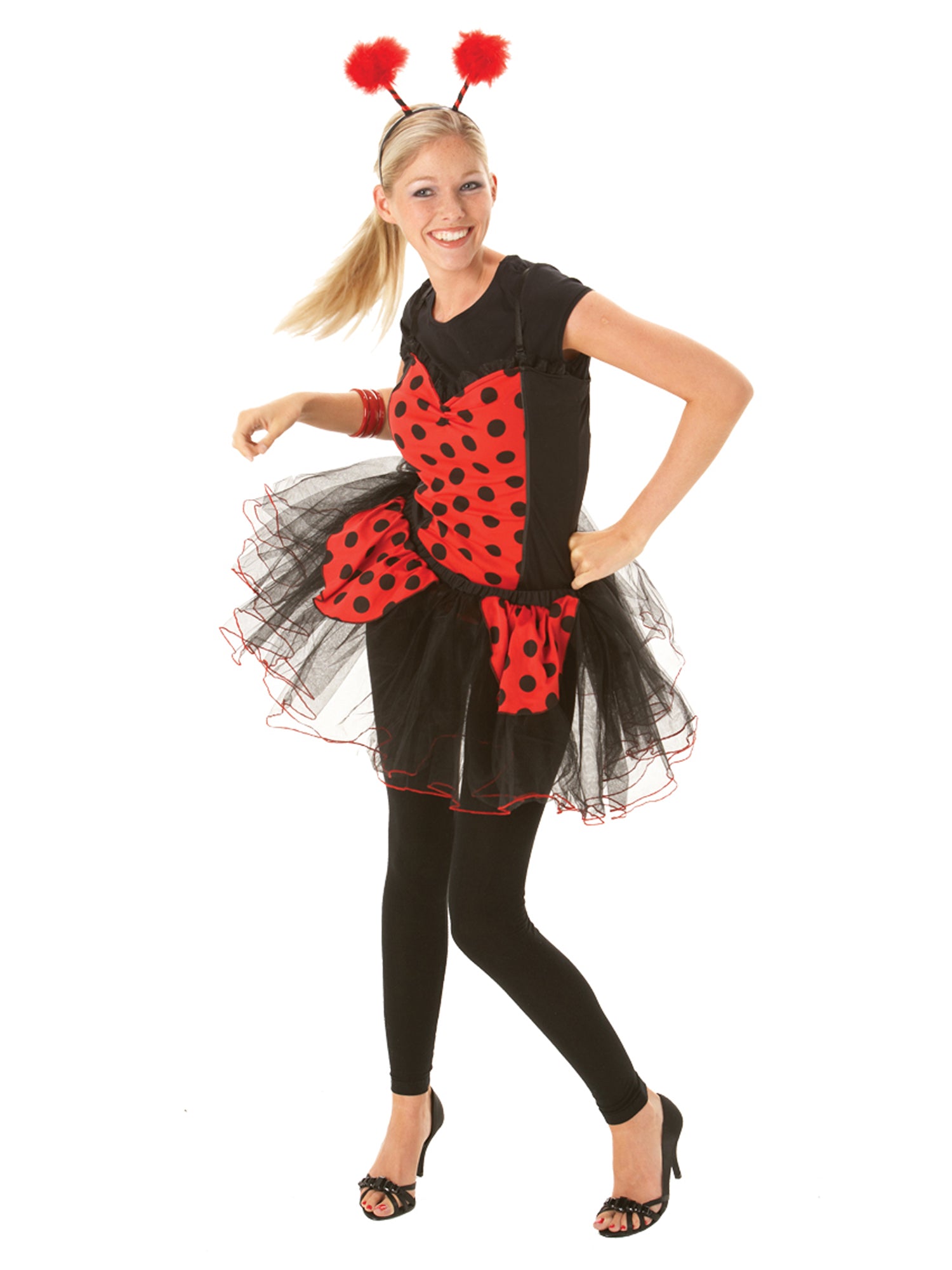 Ladybird, Multi, Forum, Adult Costume, Small, Front