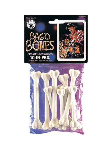 Bag'O Bones (10 Pack) Costume Accessory