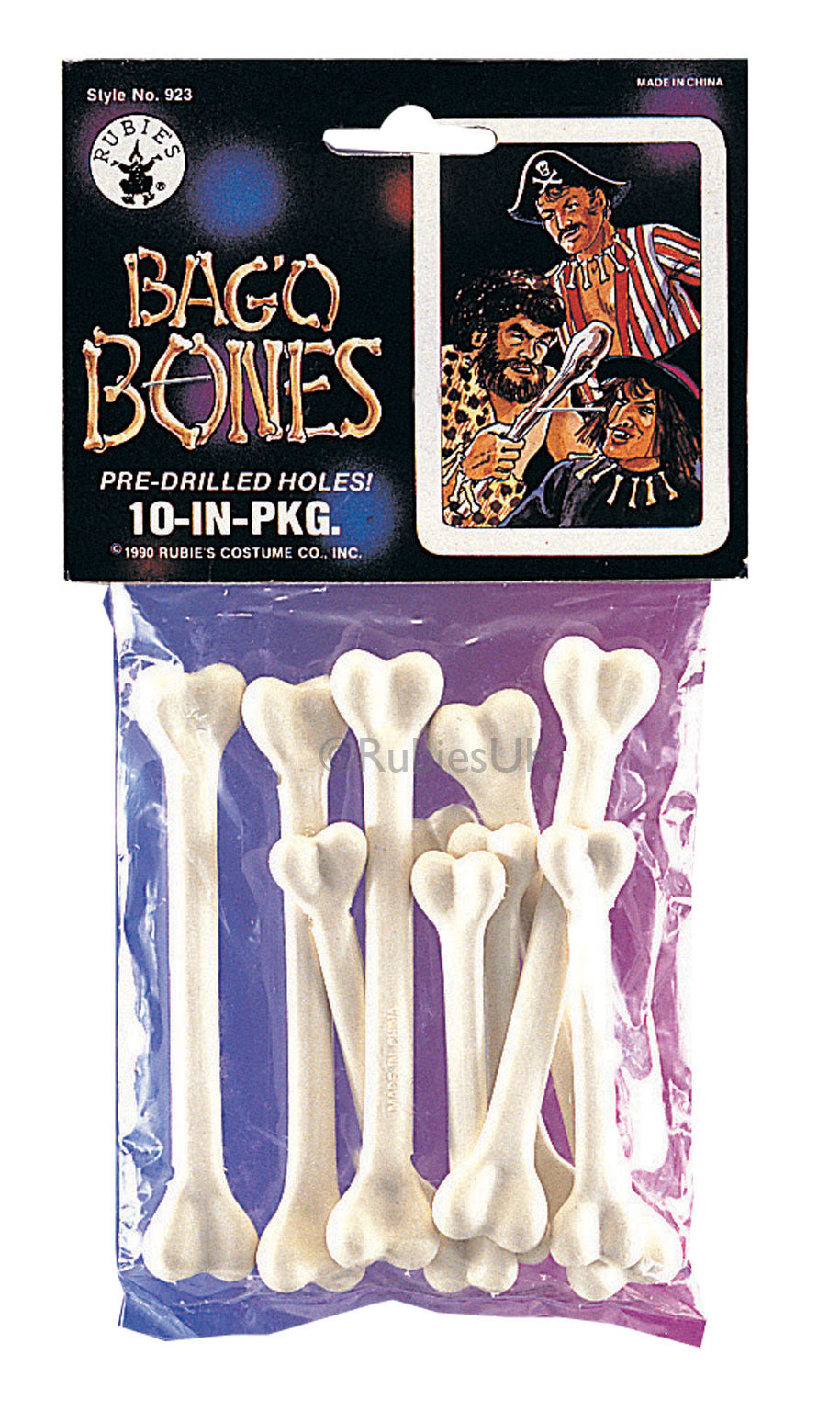 Skeleton, Multi, Generic, Accessories, One Size, Back