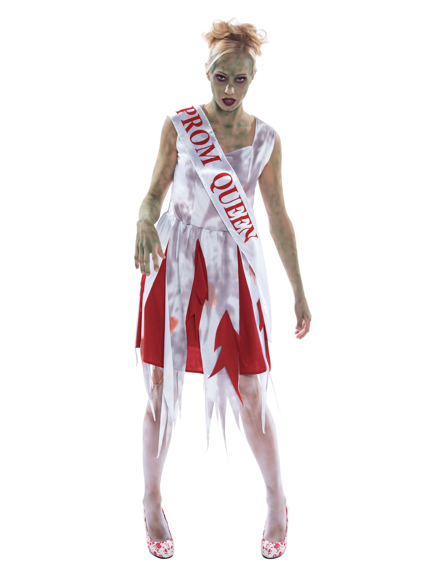 Zombie Prom Queen, Multi, Generic, Adult Costume, Standard, Front