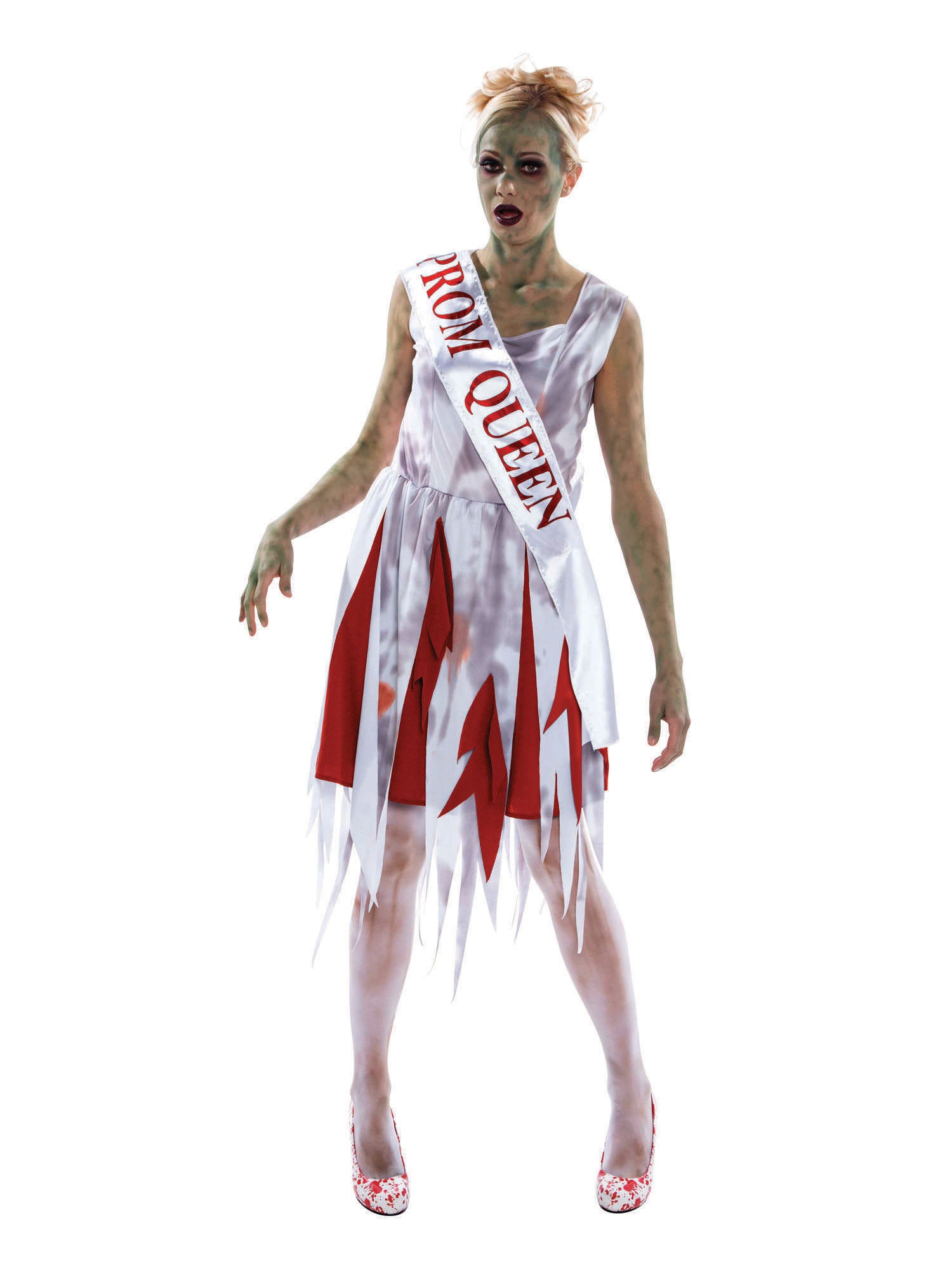 Zombie Prom Queen, Multi, Generic, Adult Costume, Standard, Back