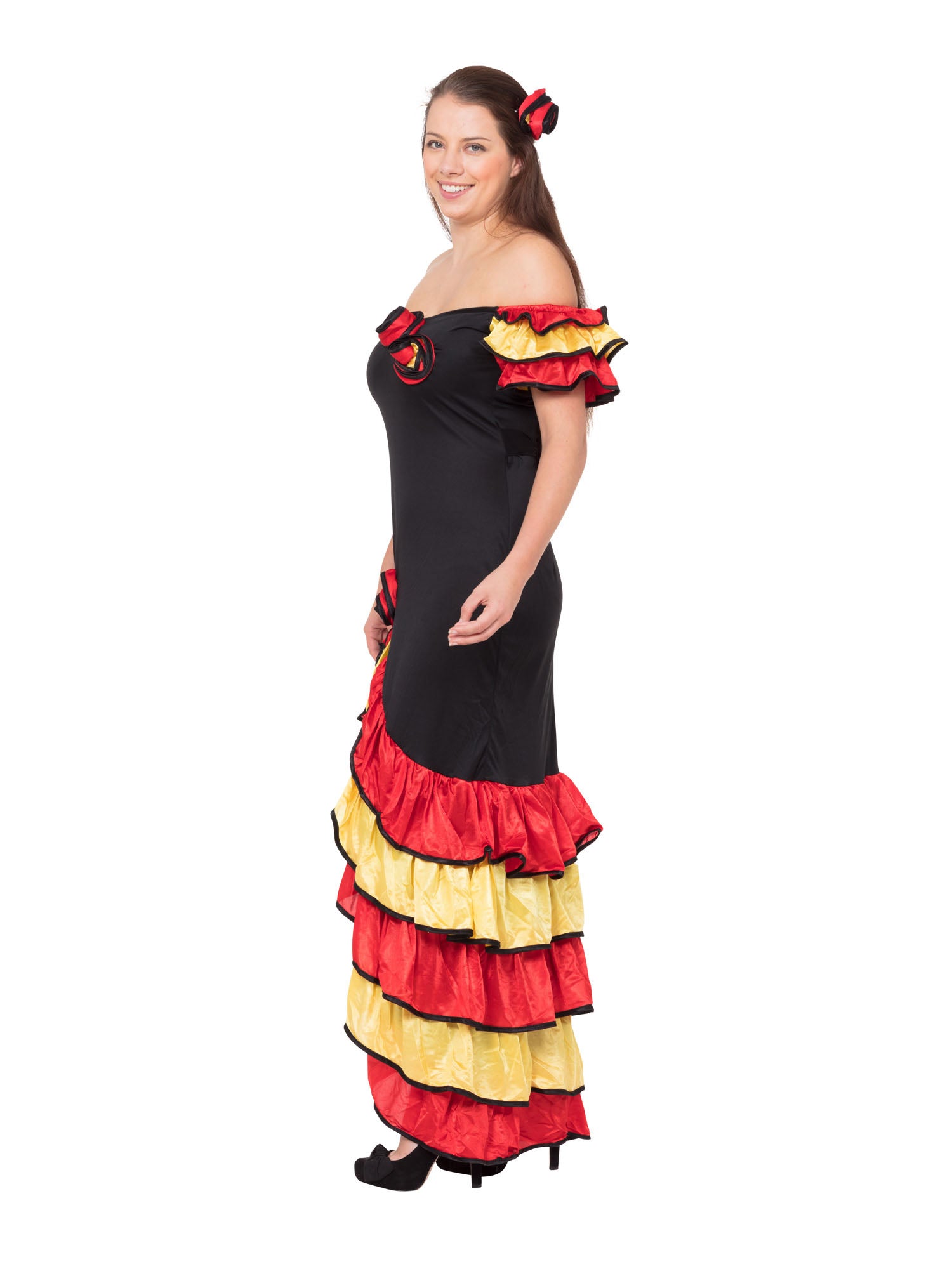 Spanish, Multi, Generic, Adult Costume, Standard, Back