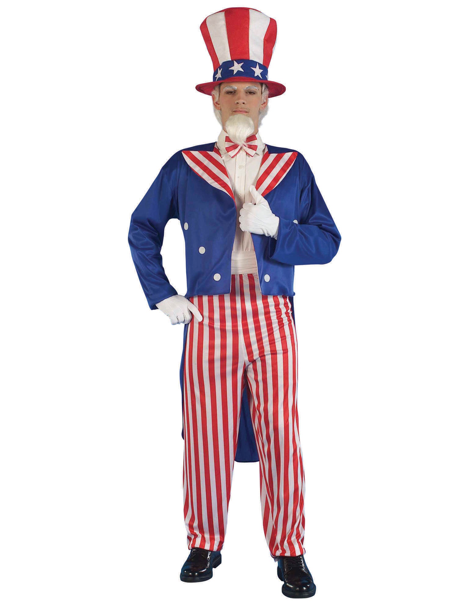 American, Multi, Generic, Adult Costume, Standard, Front