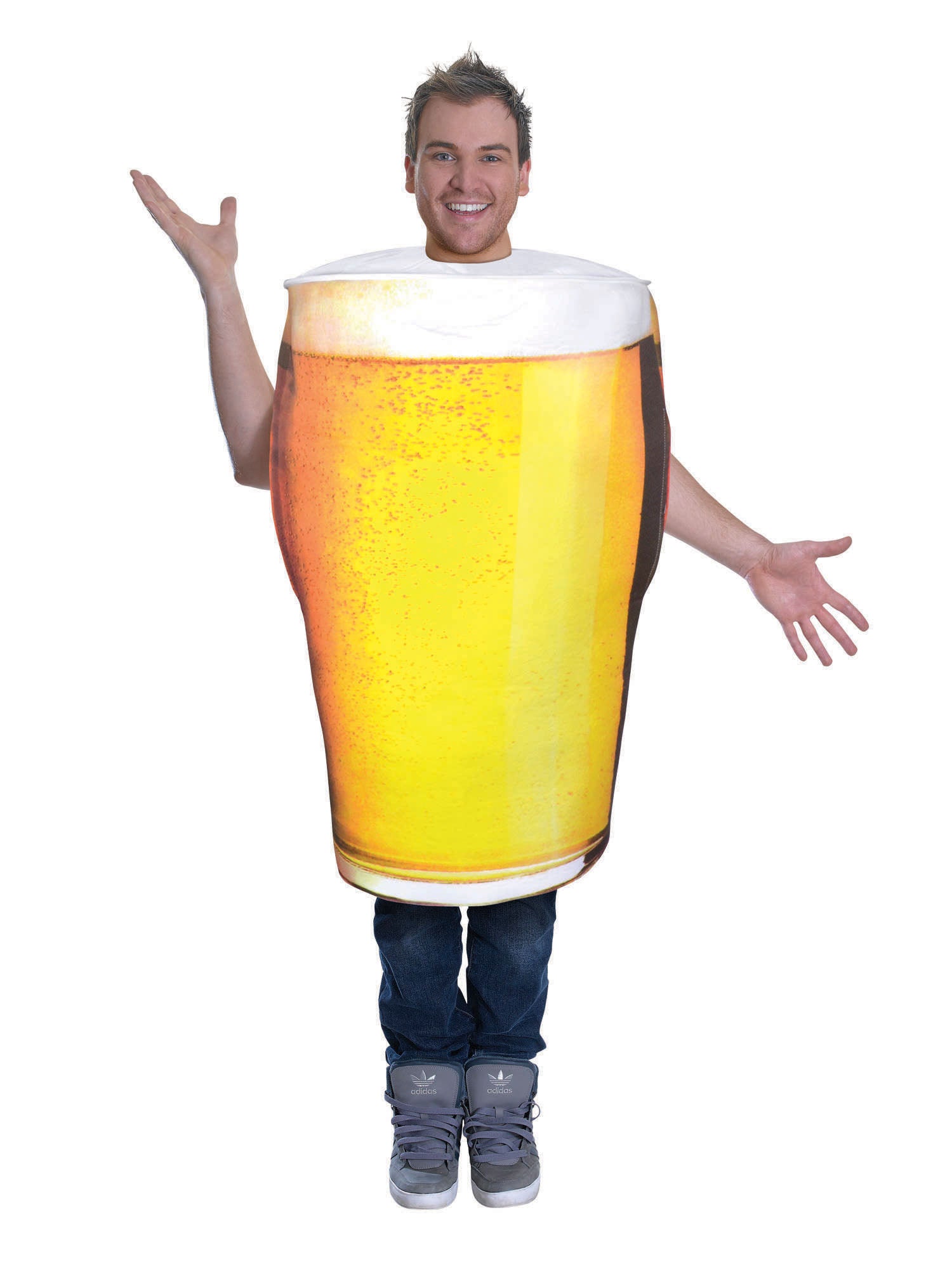 Pint Of Beer, Multi, Generic, Adult Costume, Standard, Front