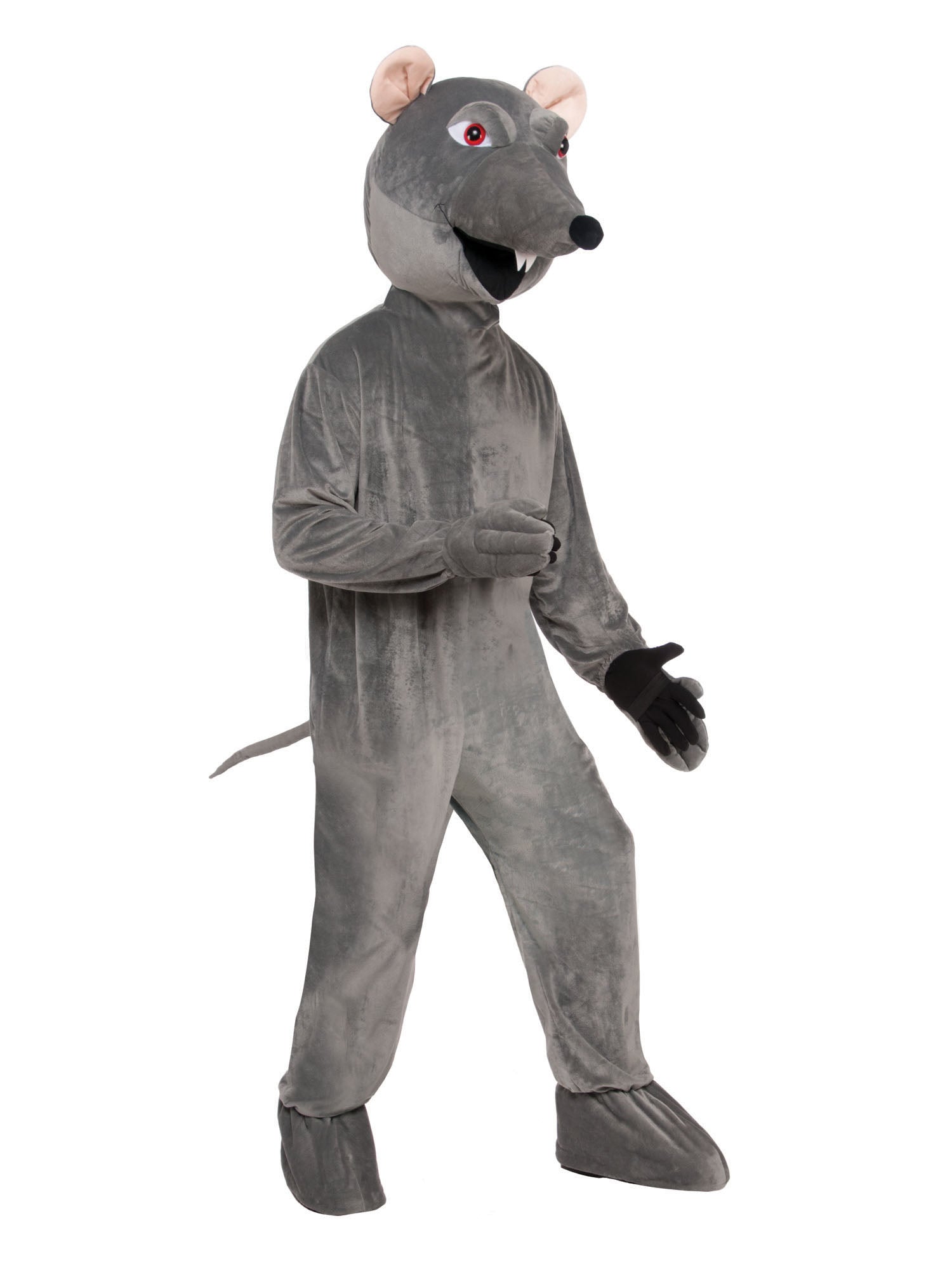 Big Head Rat, Multi, Generic, Adult Costume, Standard, Front