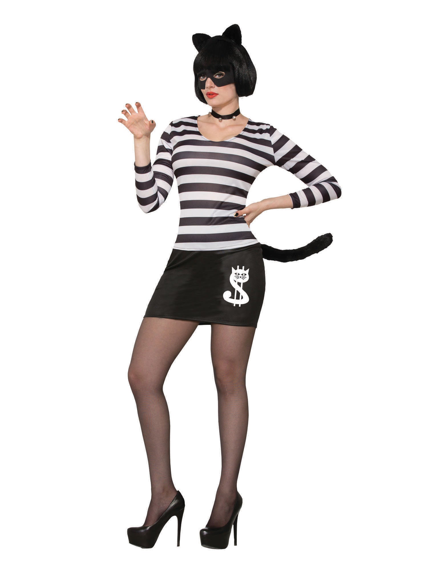 Cat Burgler, Multi, Generic, Adult Costume, Standard, Front