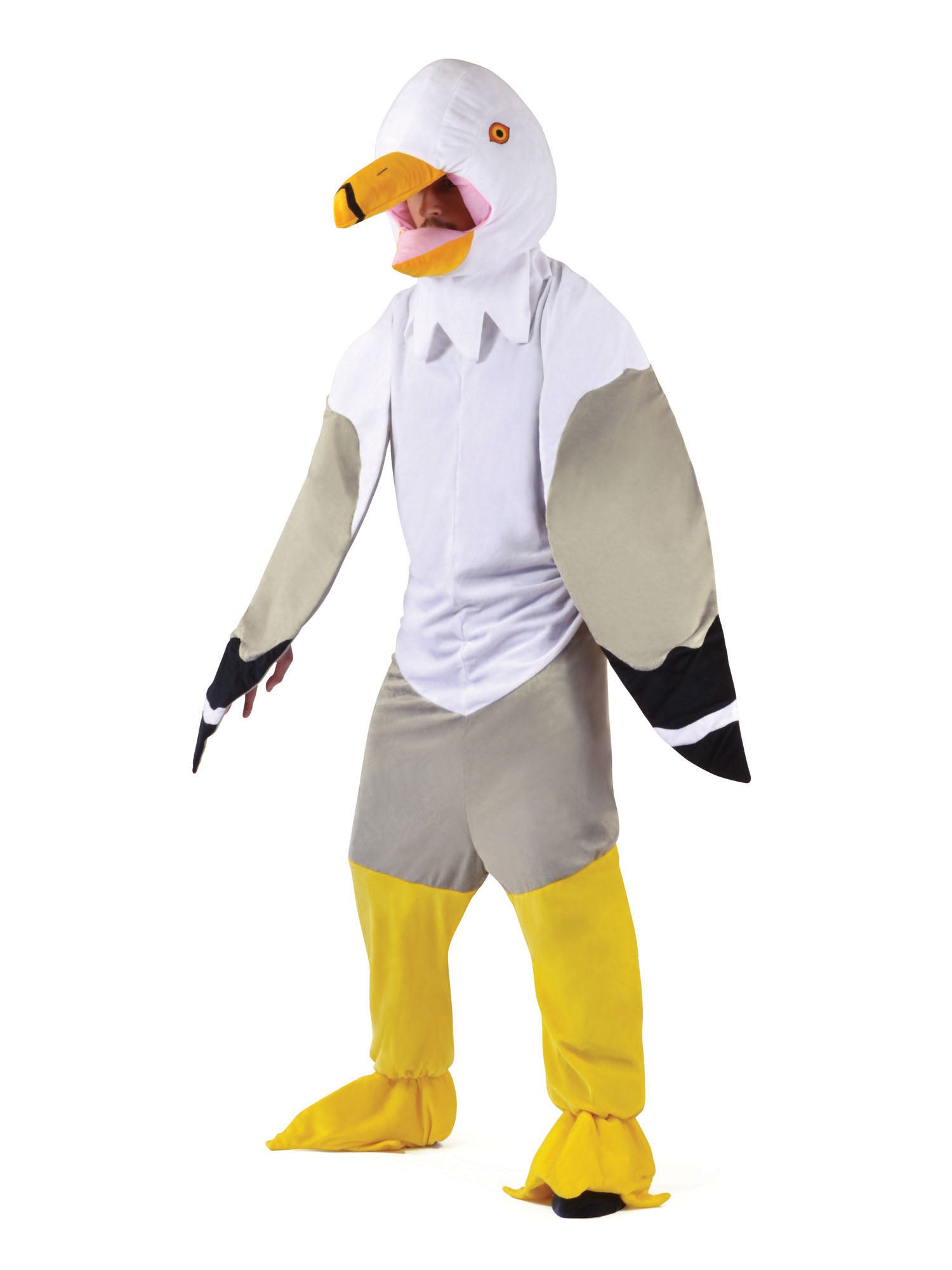 Seagull, Multi, Generic, Adult Costume, Standard, Front