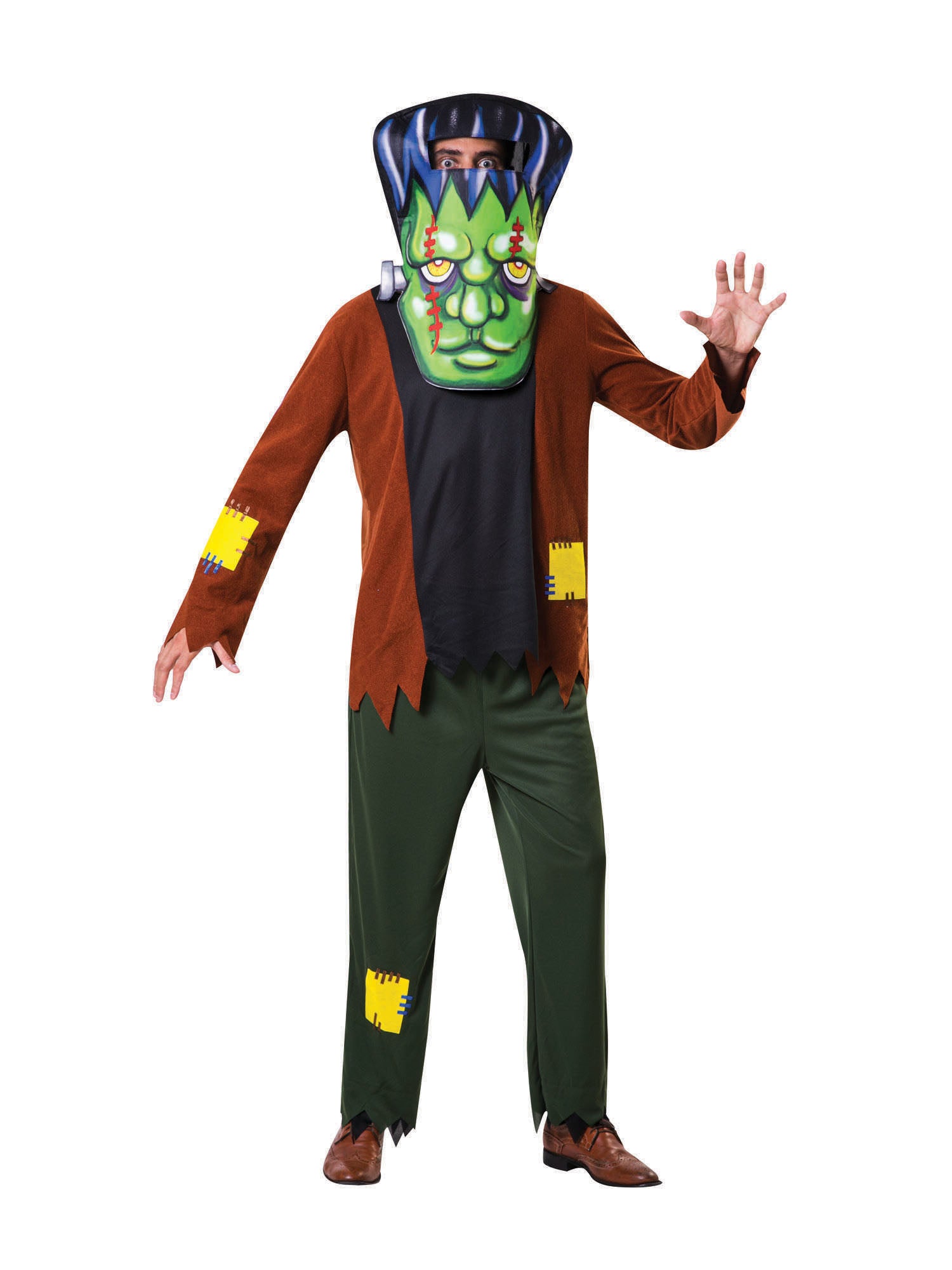 Frankenstein, Multi, Generic, Adult Costume, Standard, Front