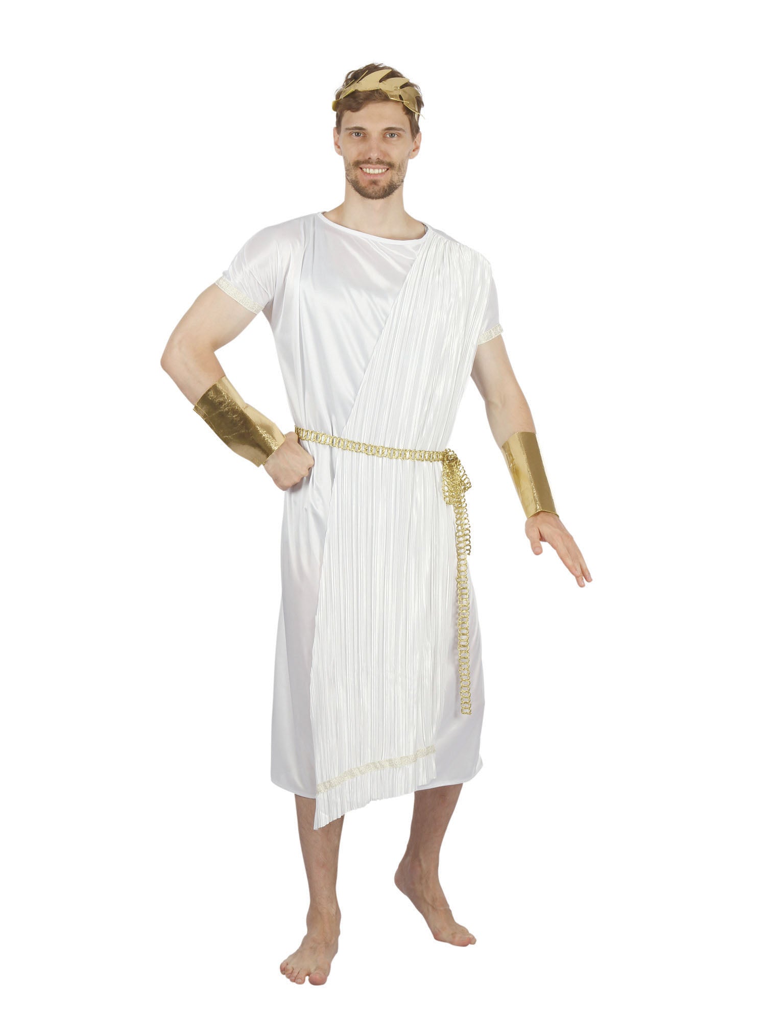 Greek, multi-colored, Generic, Adult Costume, Standard, Front