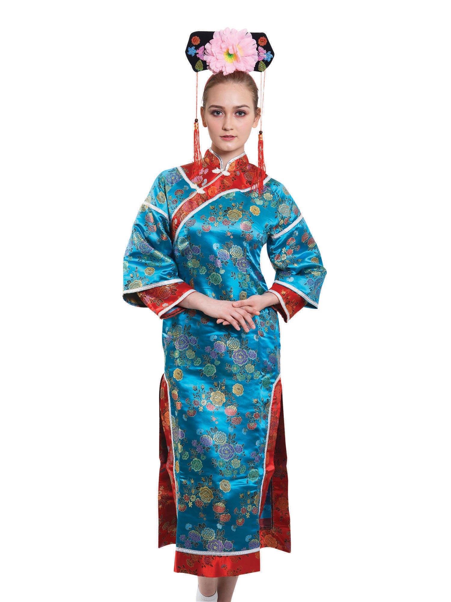 Geisha, Multi, Generic, Adult Costume, Standard, Front