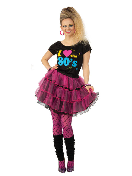 Adult I Love The 80's Costume