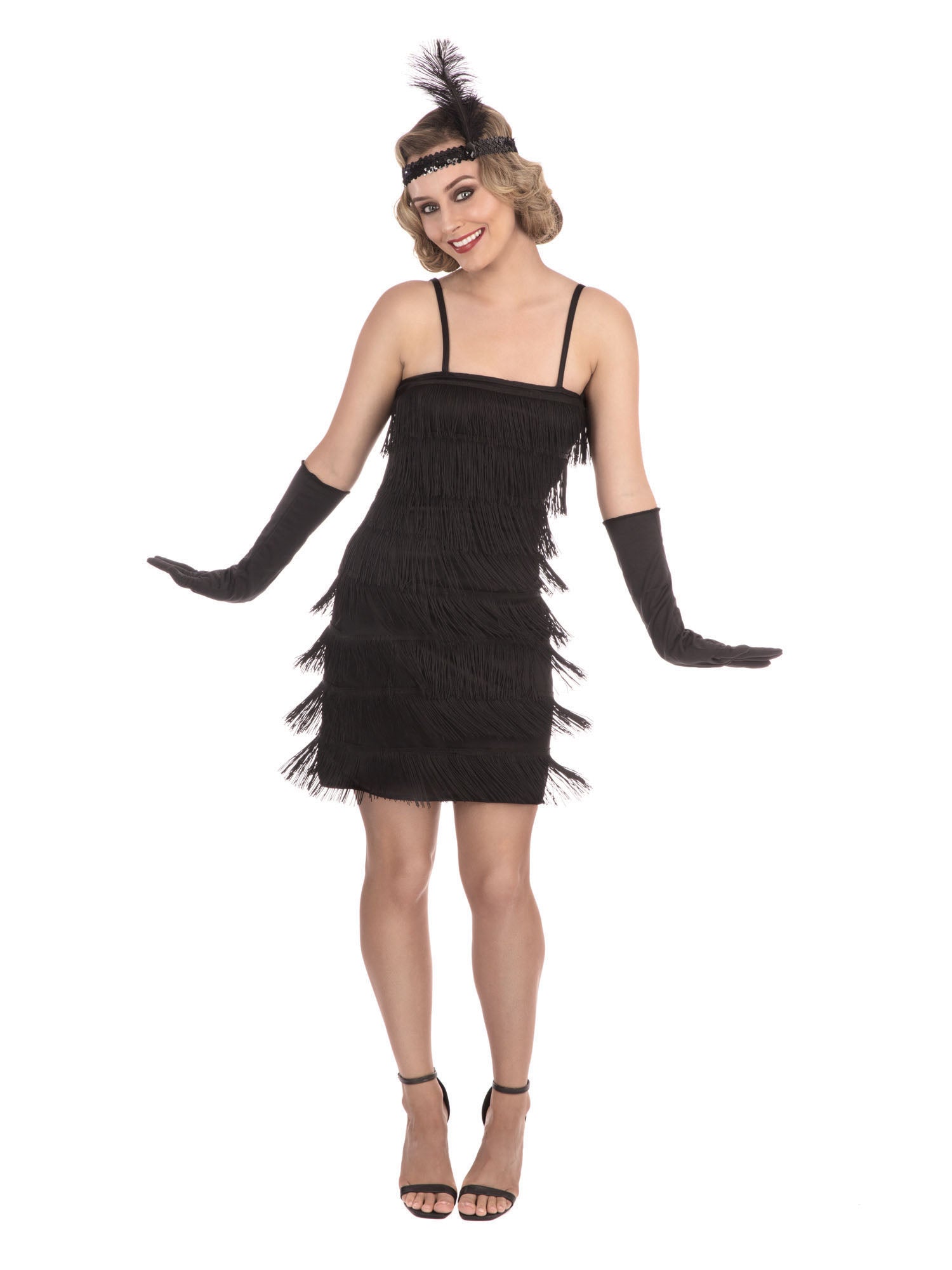 Flapper, Multi, Generic, Adult Costume, XXL, Front