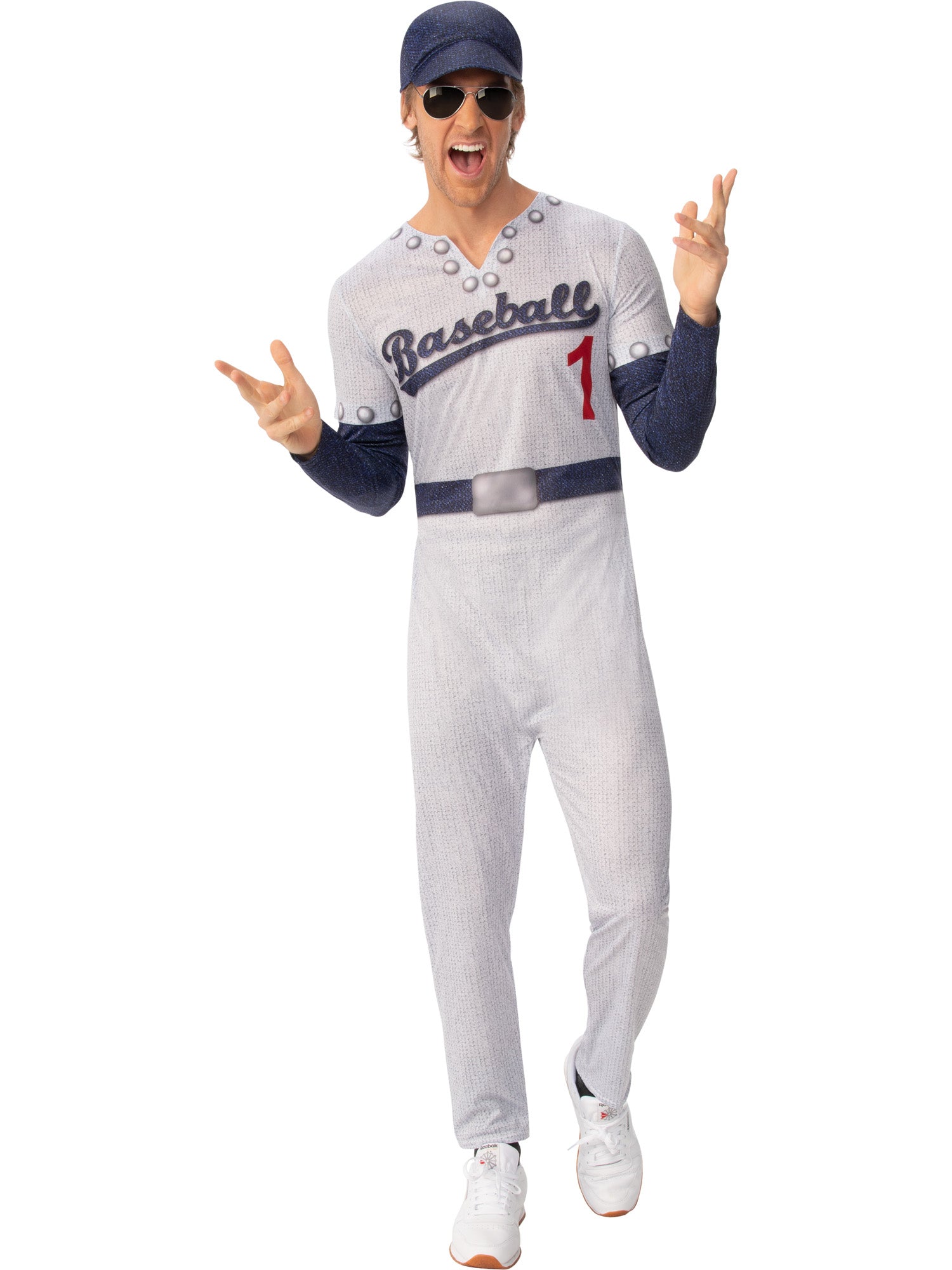 Baseball, Multi, Generic, Adult Costume, , Front