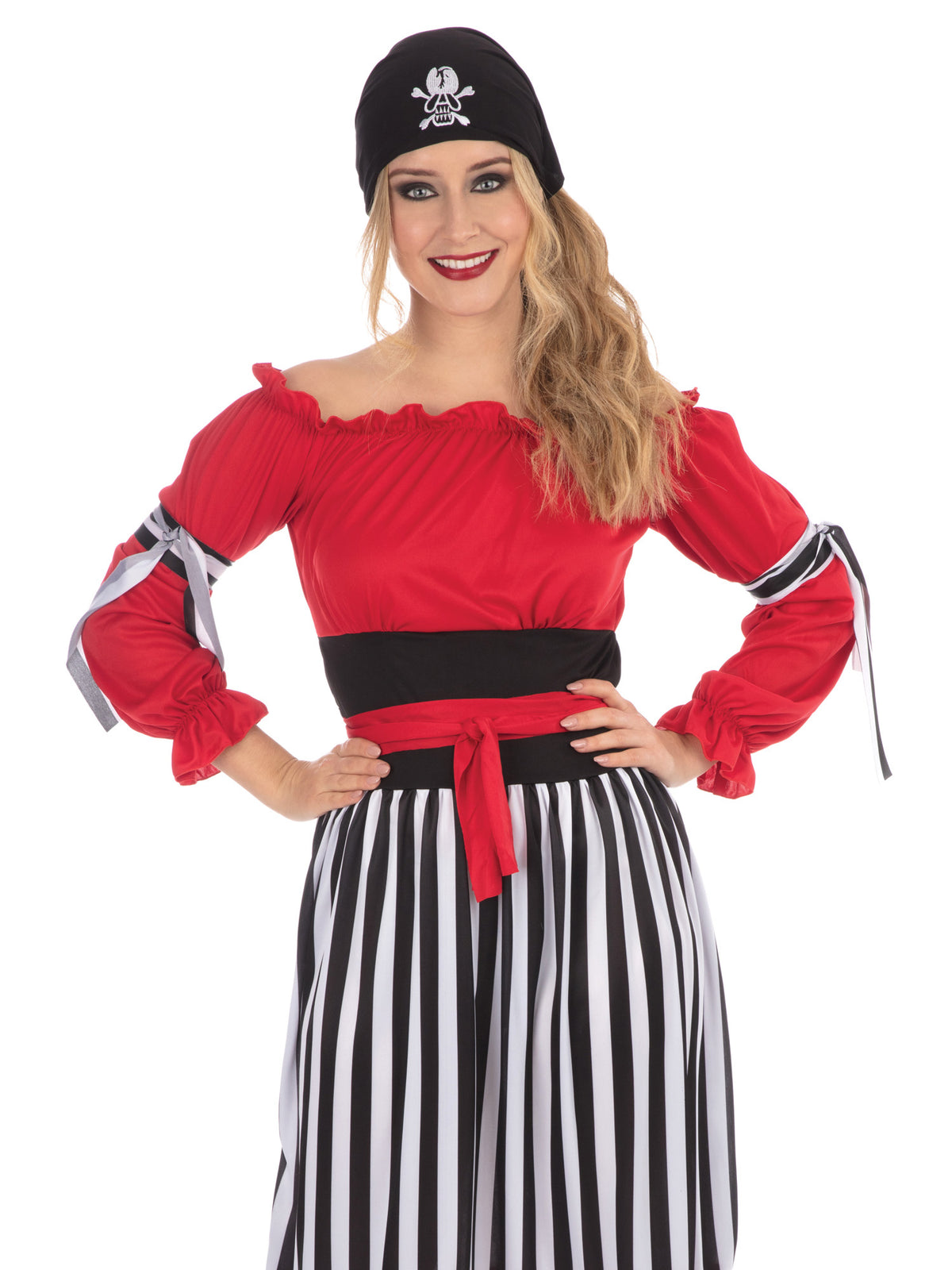 Pirate, Multi, Forum, Adult Costume, Small, Back