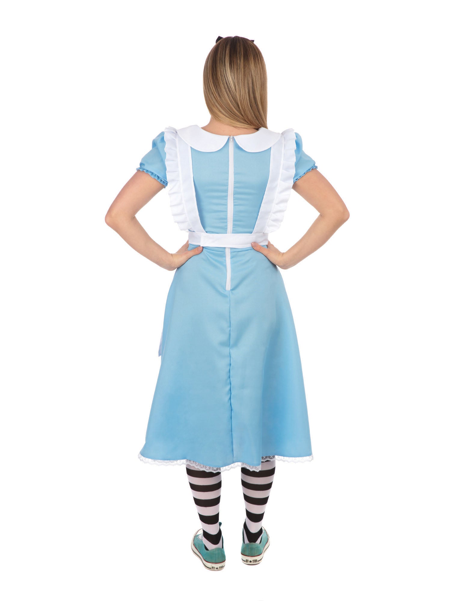 Alice In Wonderland, Alice In Wonderland, Multi, Disney, Adult Costume, Small, Back