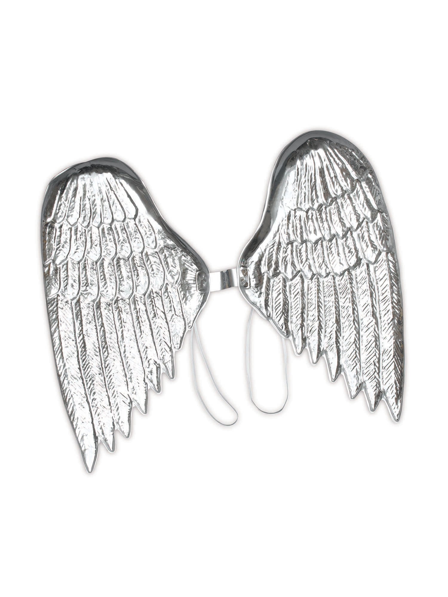 Angel Wings, Silver, Generic, Accessories, Adult, Front
