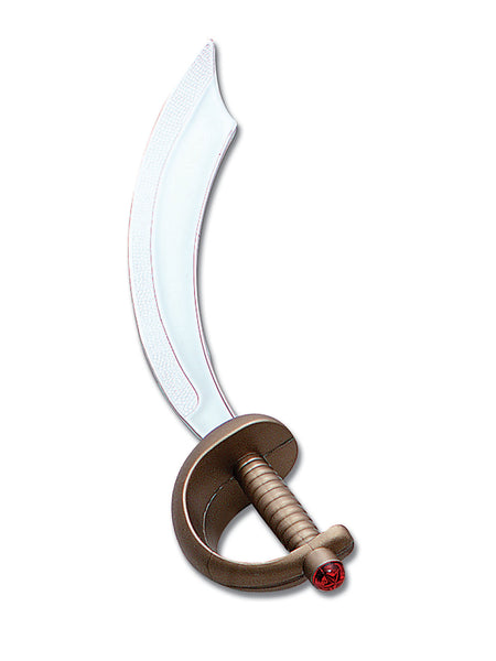 Gold & Silver Arabian Sword Costume Accessory