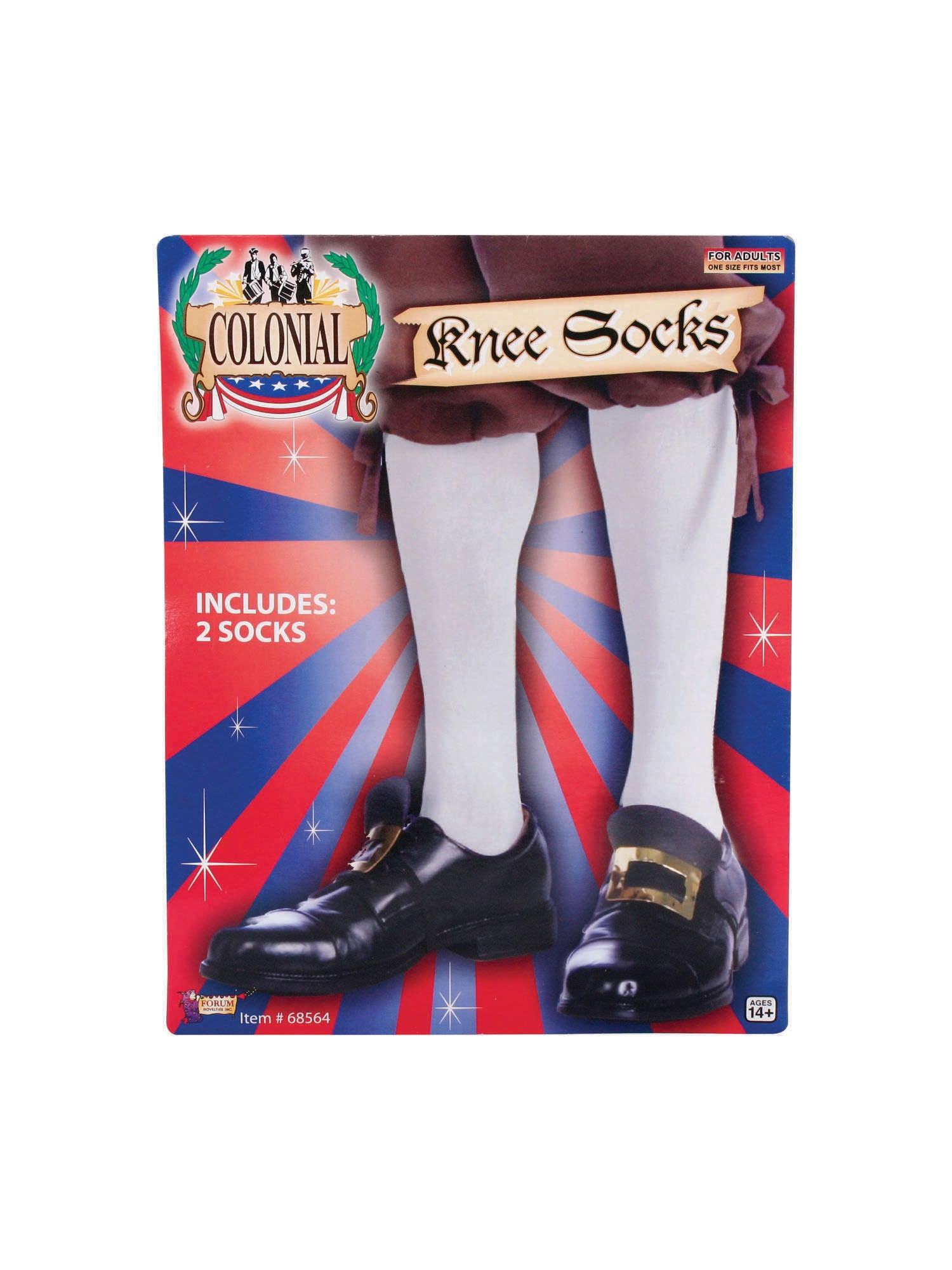 Tights, white, Generic, Socks, Adult, Back