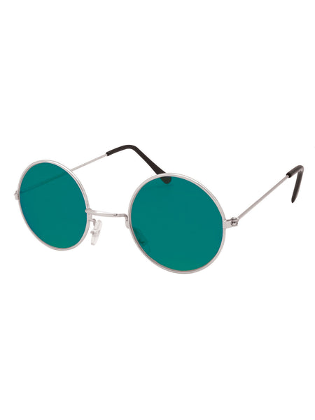 Green 60's Style Glasses Costume Accessory