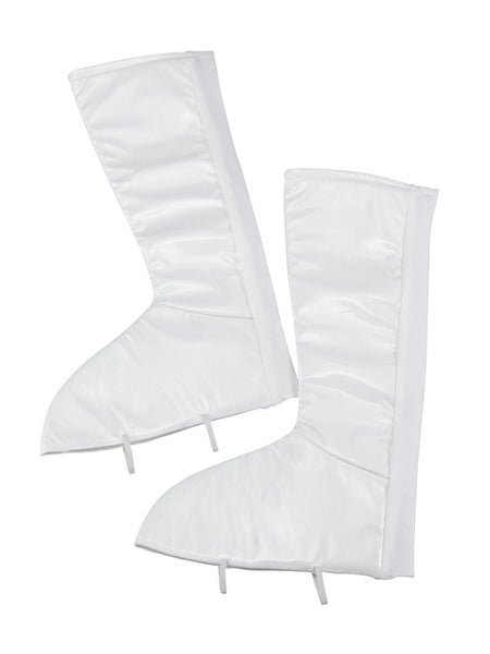 White Go Go Boot Tops Costume Accessory