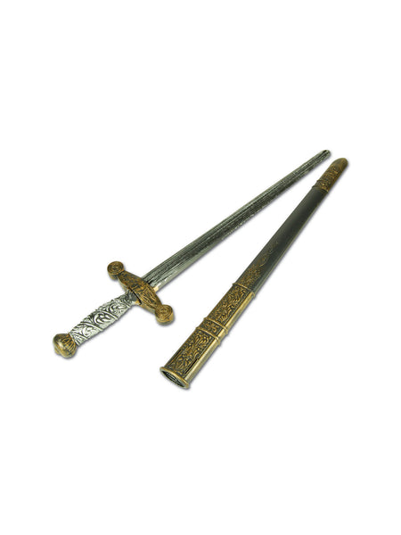 Bronze Medieval Sword Costume Accessory