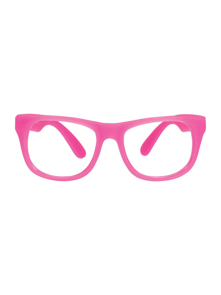 Pink Frame Glasses Costume Accessory