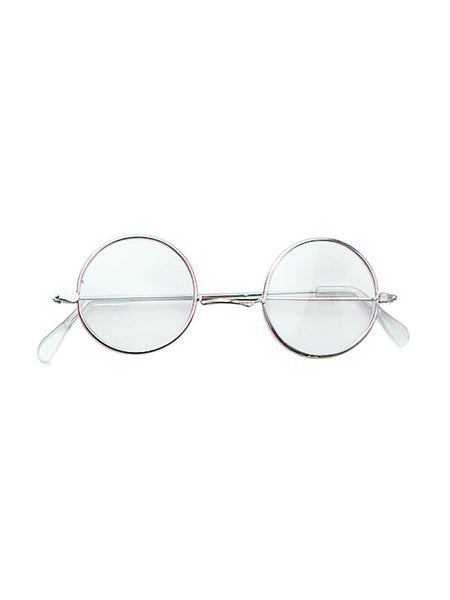 Clear 60's Style Sunglasses Costume Accessory