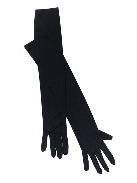 Black Opera Gloves Costume Accessory