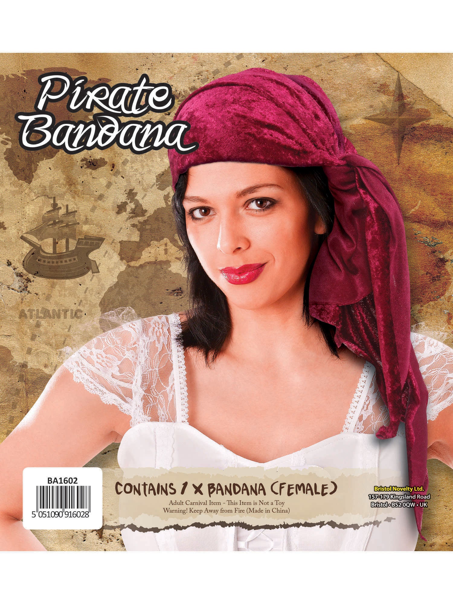 Pirate, Multi, Generic, Accessories, One Size, Back